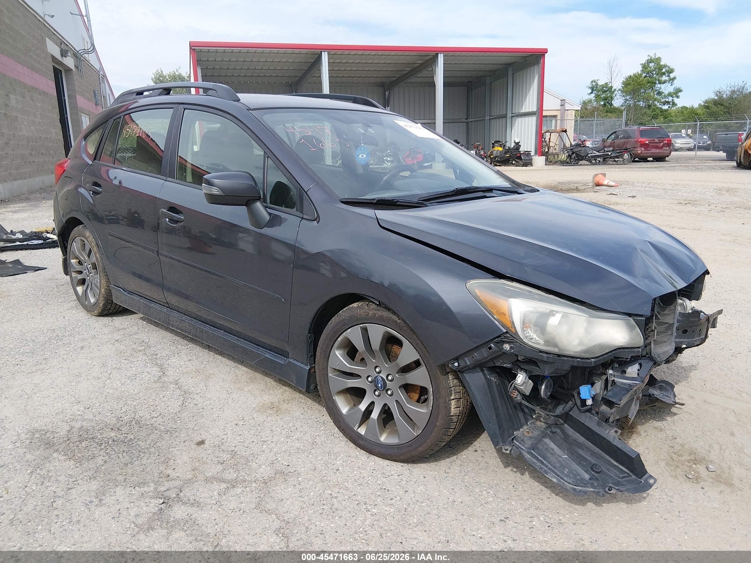 2015 Subaru Impreza Special Sports Premium, VIN JF1GPAT67FH268981 — Front end