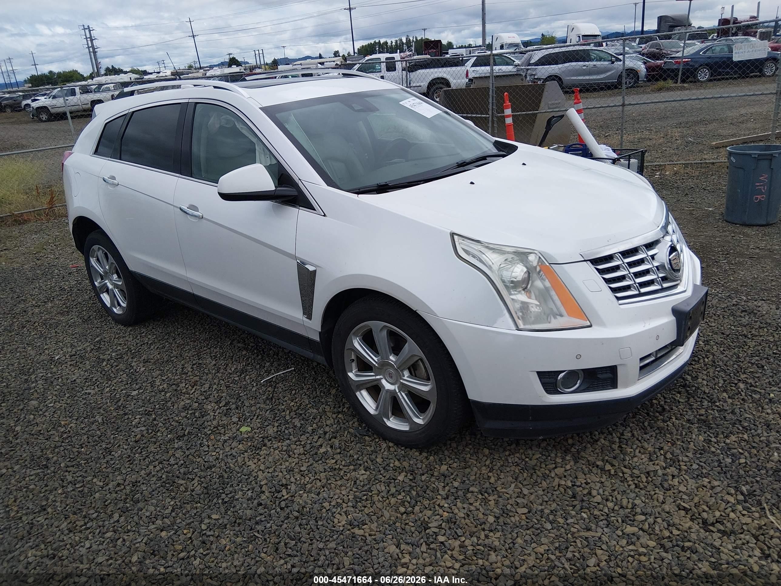 2013 Cadillac SRX Premium Collection, VIN 3GYFNJE34DS539685 — Side