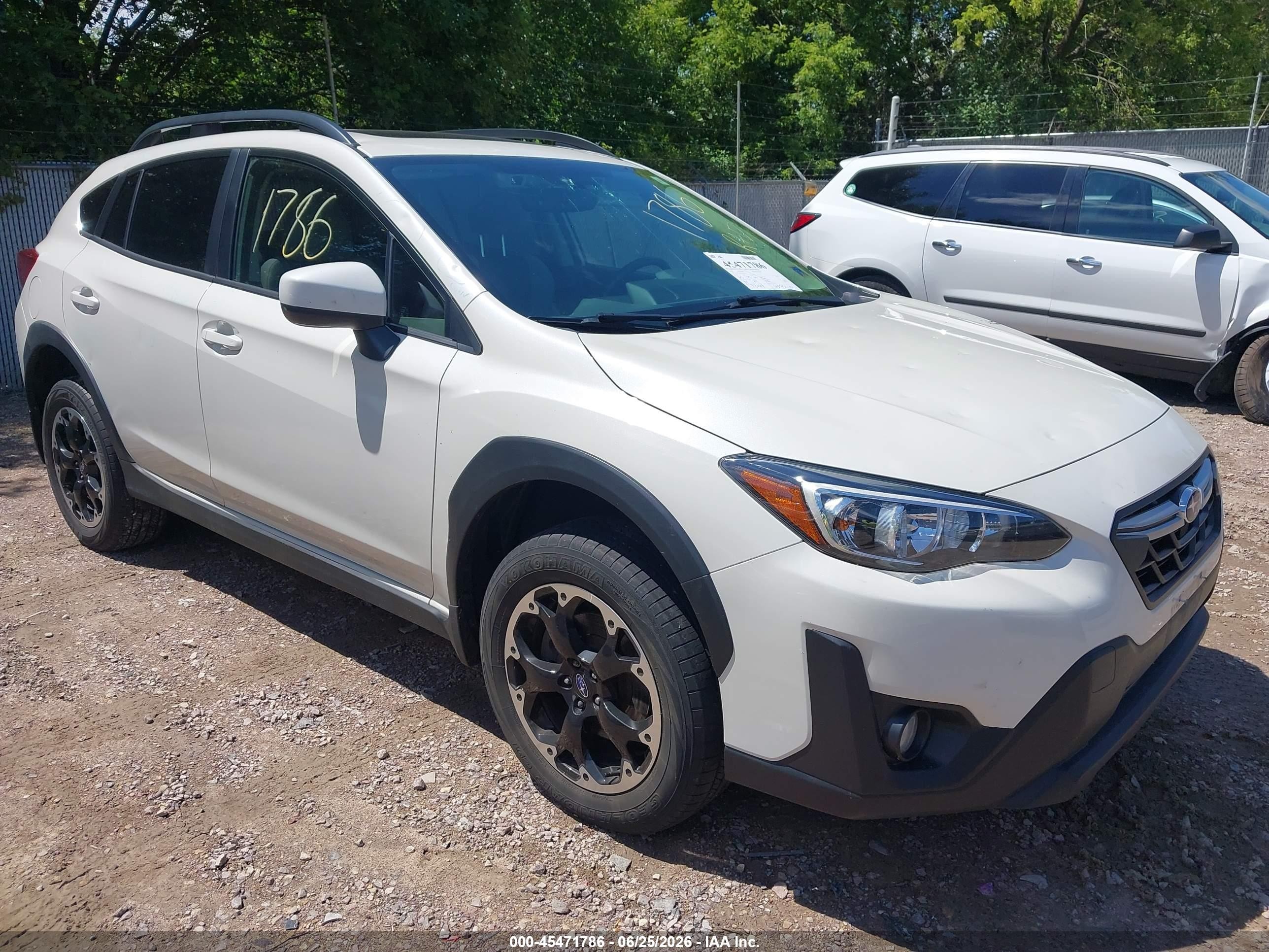 2021 Subaru Crosstrek Premium, VIN JF2GTAEC5M8358461 — Hail