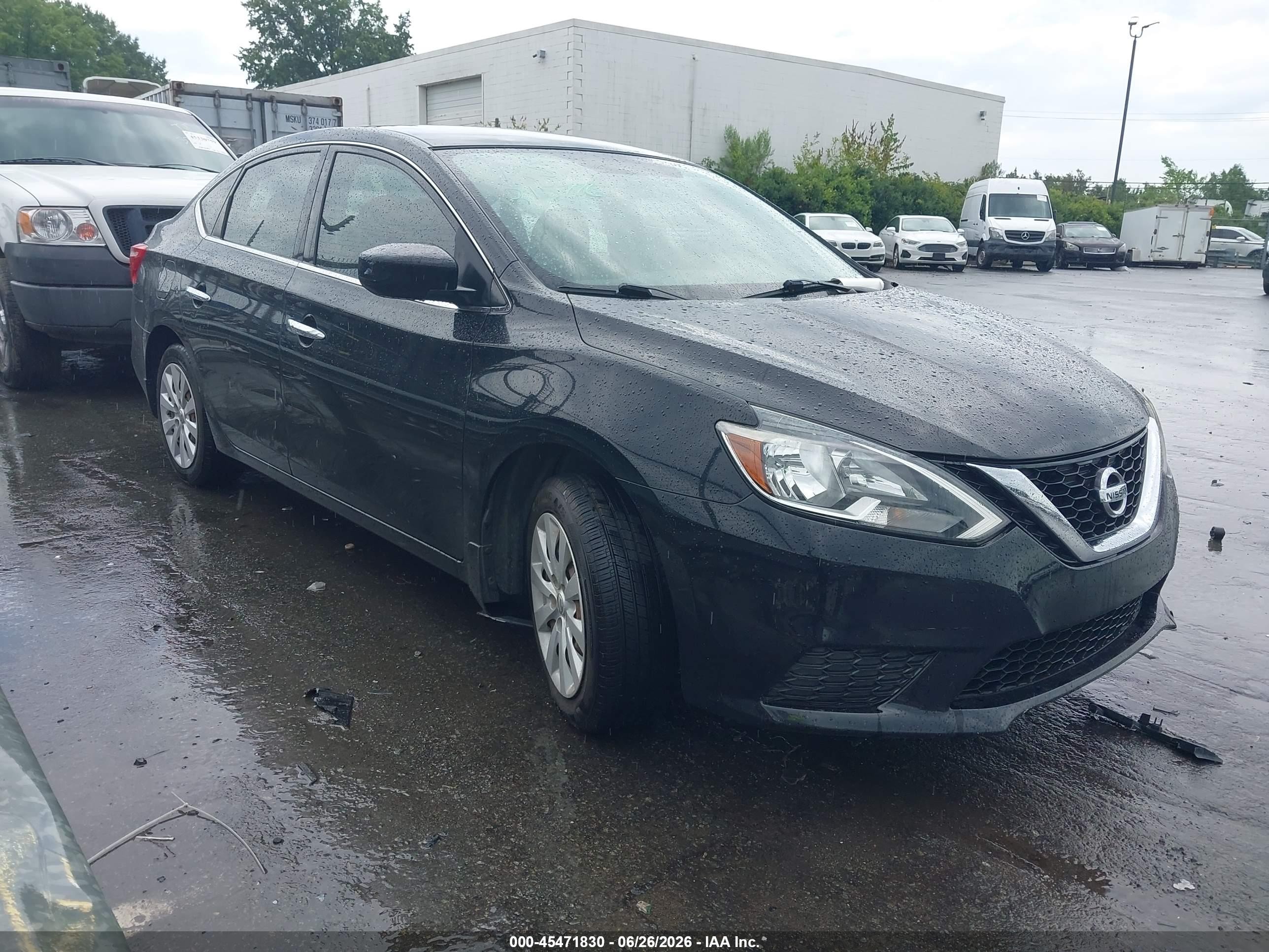 2017 Nissan Sentra SV, VIN 3N1AB7AP6HY215776 — Normal wear