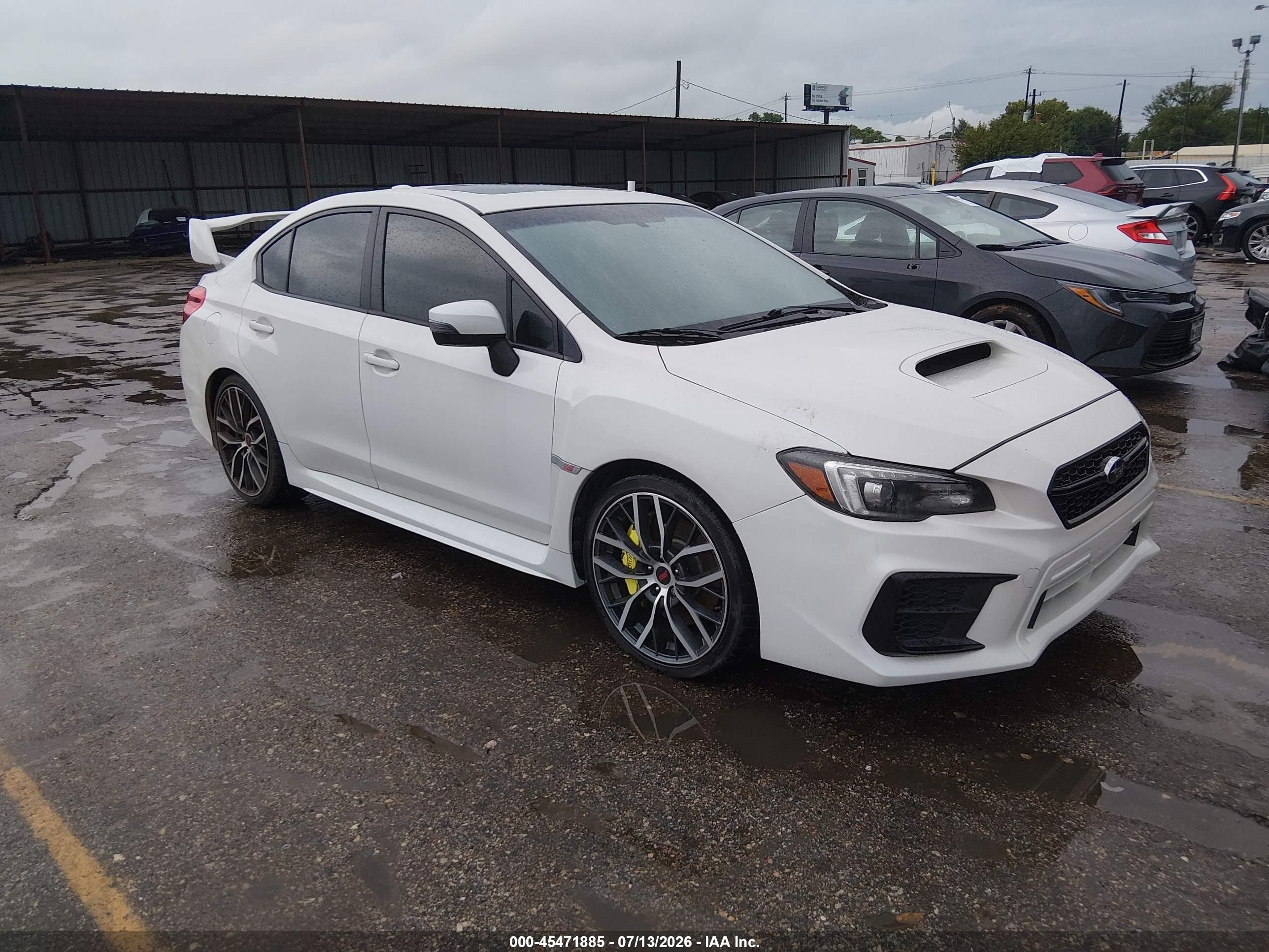 2020 Subaru WRX STI Limited, VIN JF1VA2Y61L9816065 — Water / flood