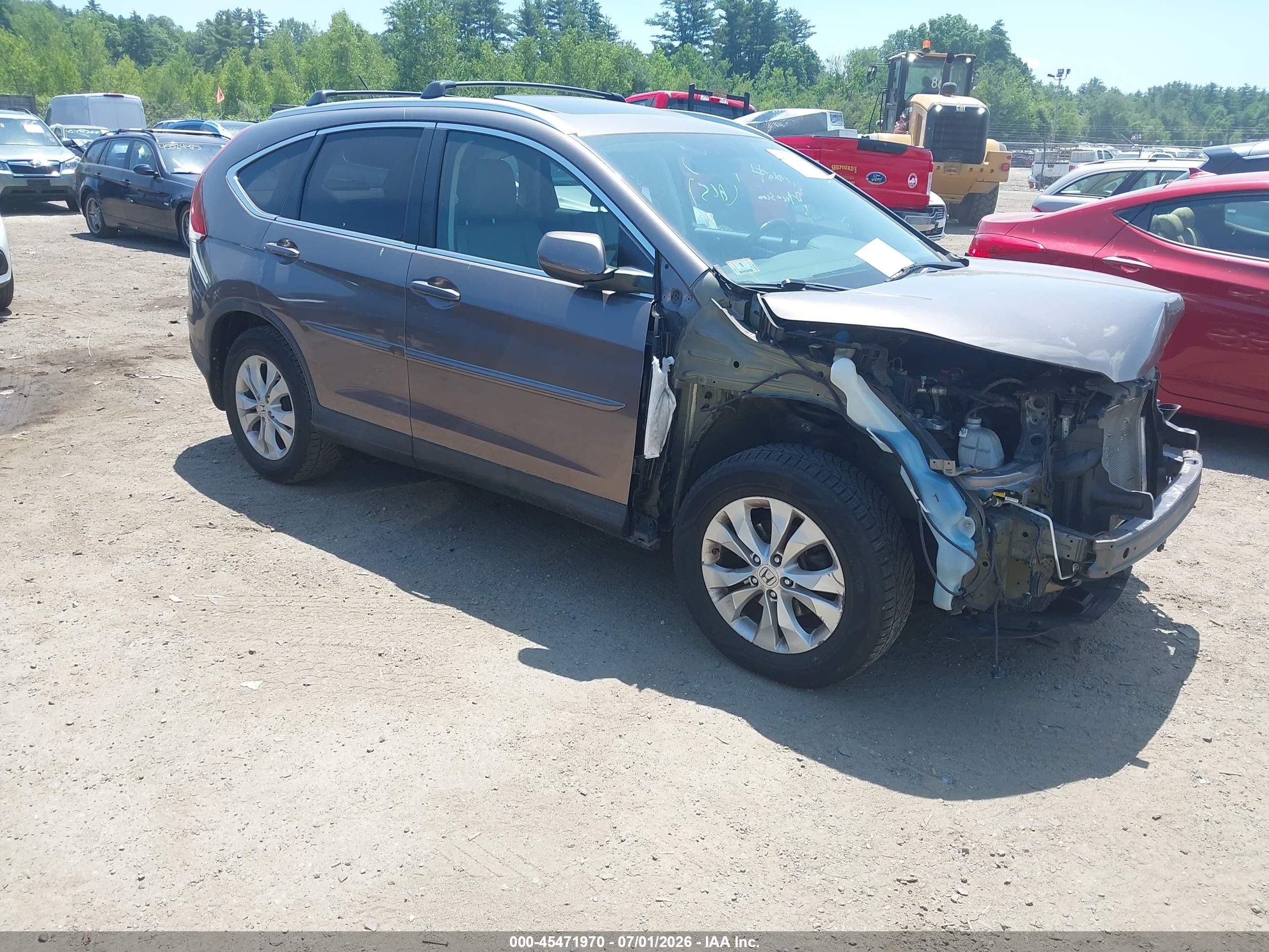 2013 Honda CR-V EX-L, VIN 5J6RM4H70DL062551 — Electrical