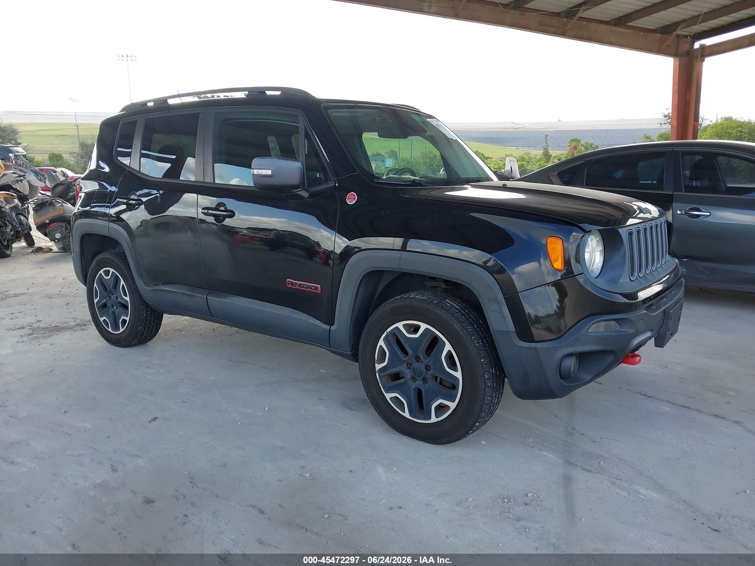 2015 Jeep Renegade Trailhawk, VIN ZACCJBCT4FPB31012 — Обычный износ
