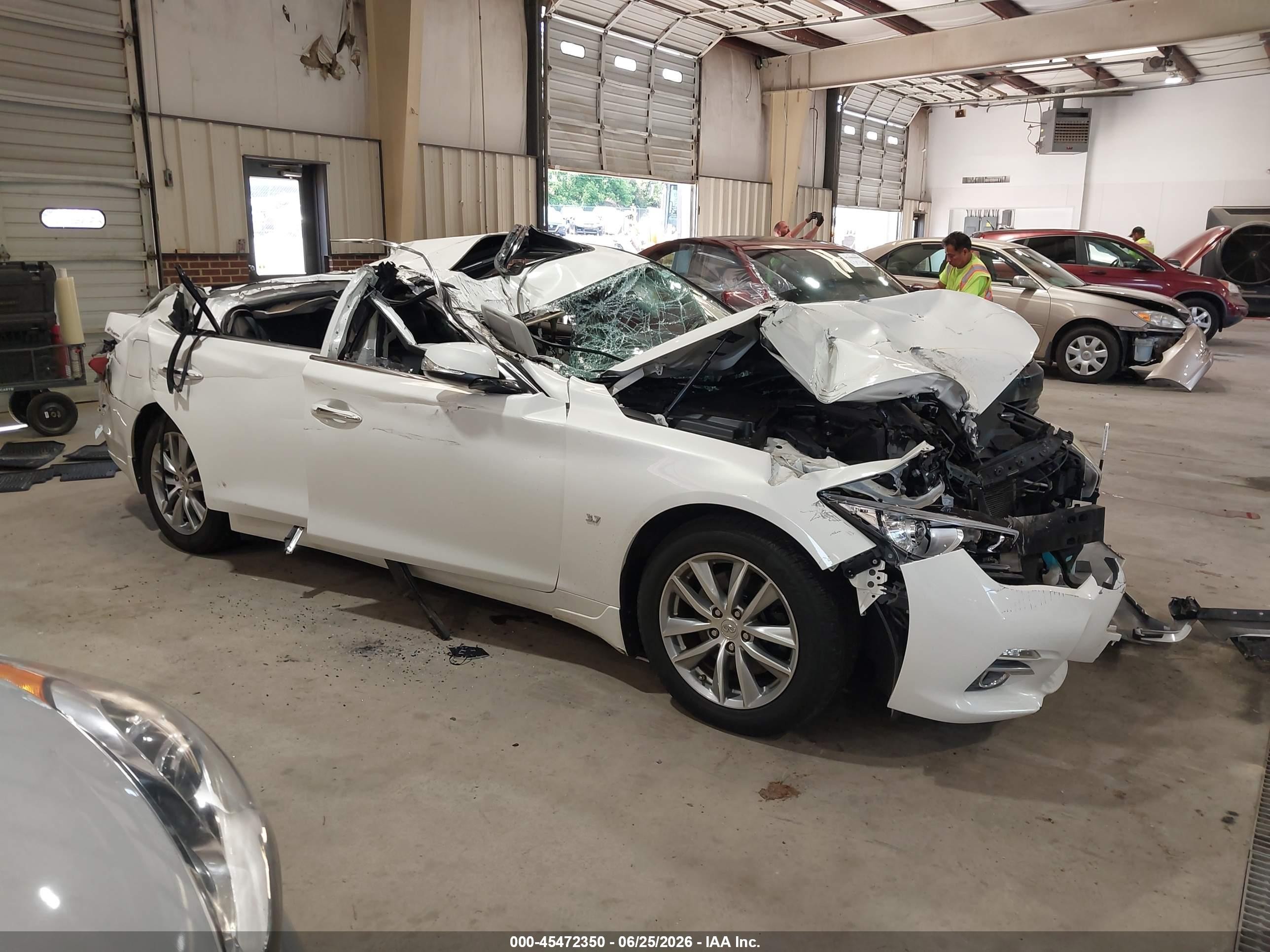 2015 Infiniti Q50 Sport, VIN JN1BV7AR5FM421295 — Rollover