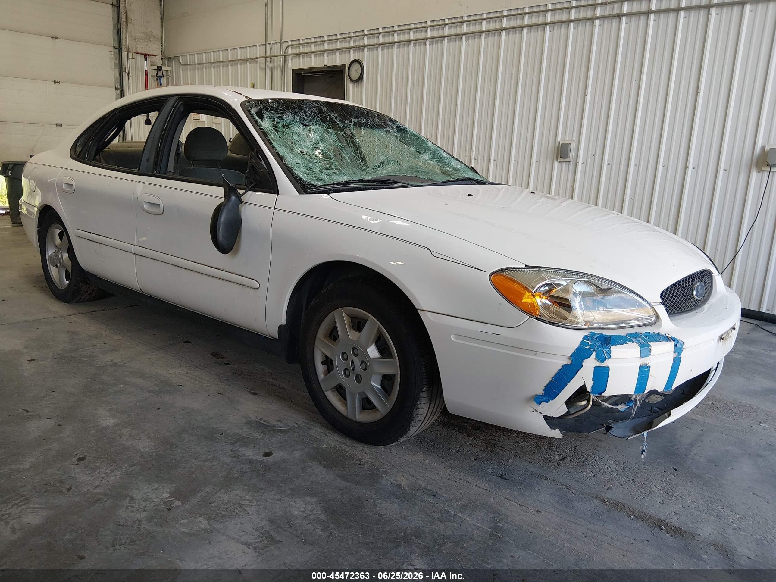 2005 Ford Taurus SE, VIN 1FAFP53U25A214027 — Крыша