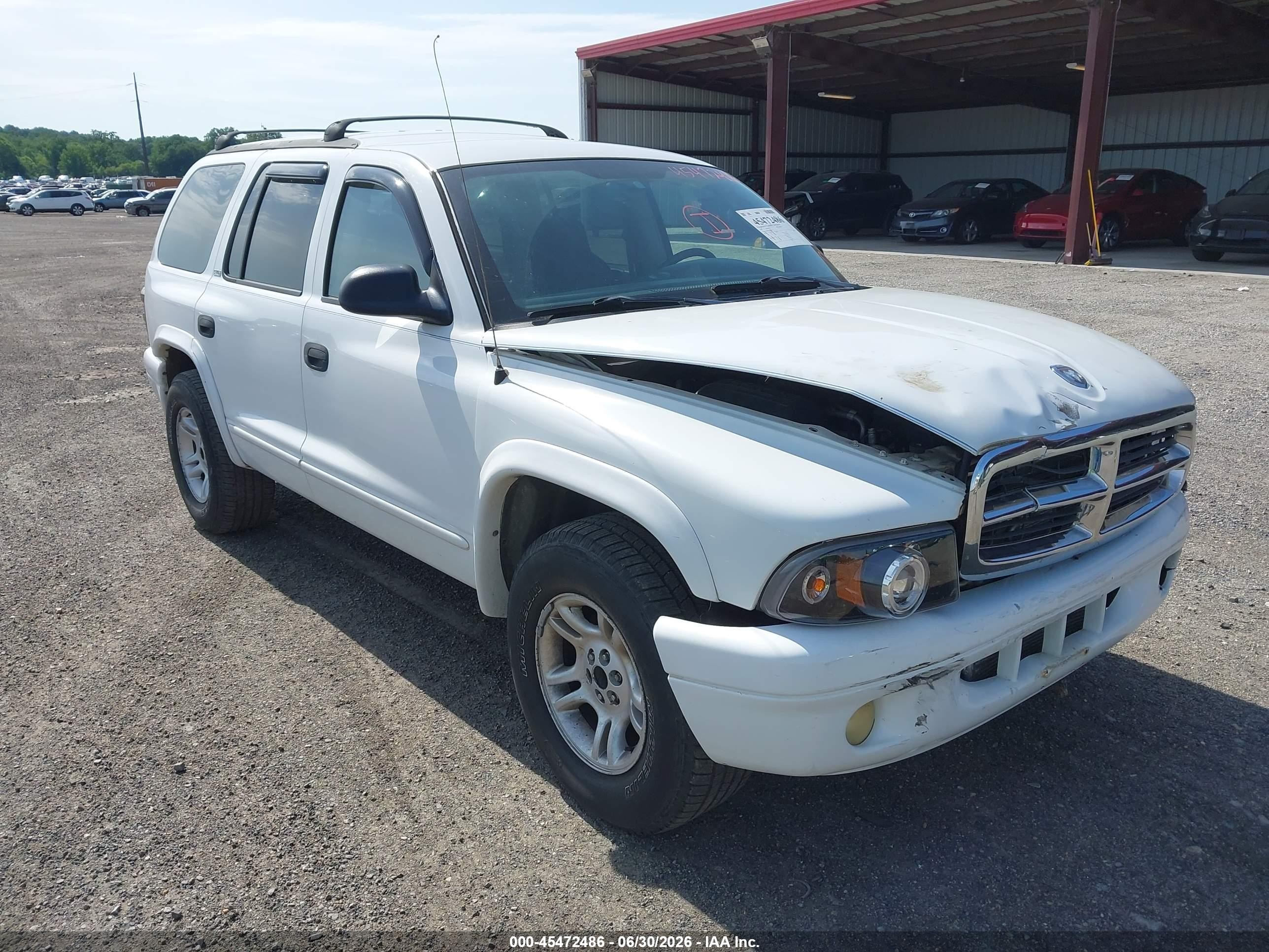 2002 Dodge Durango SLT, VIN 1B4HR48N22F118483 — Front end