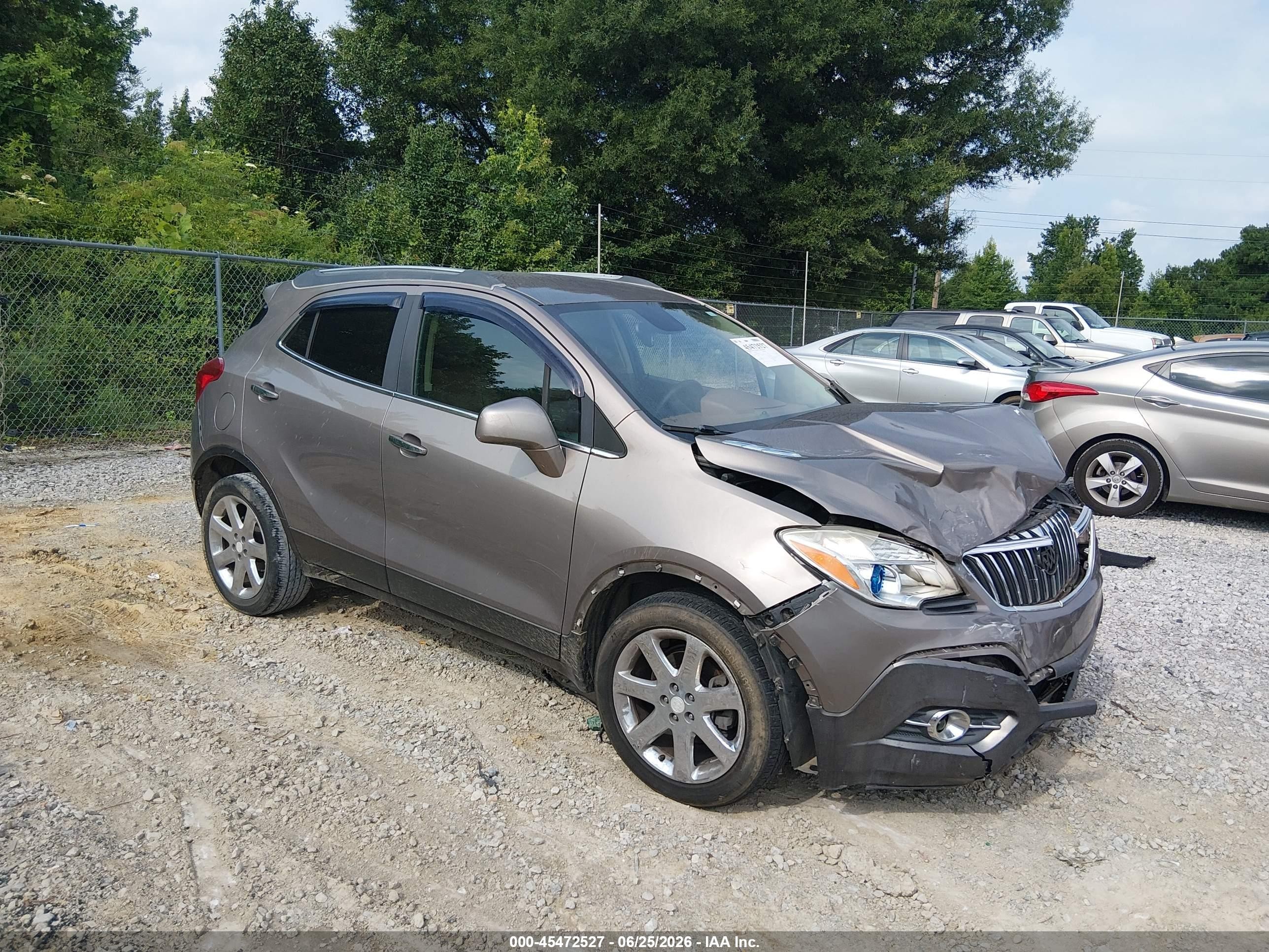 2013 Buick Encore Leather, VIN KL4CJCSBXDB163673 — Front end