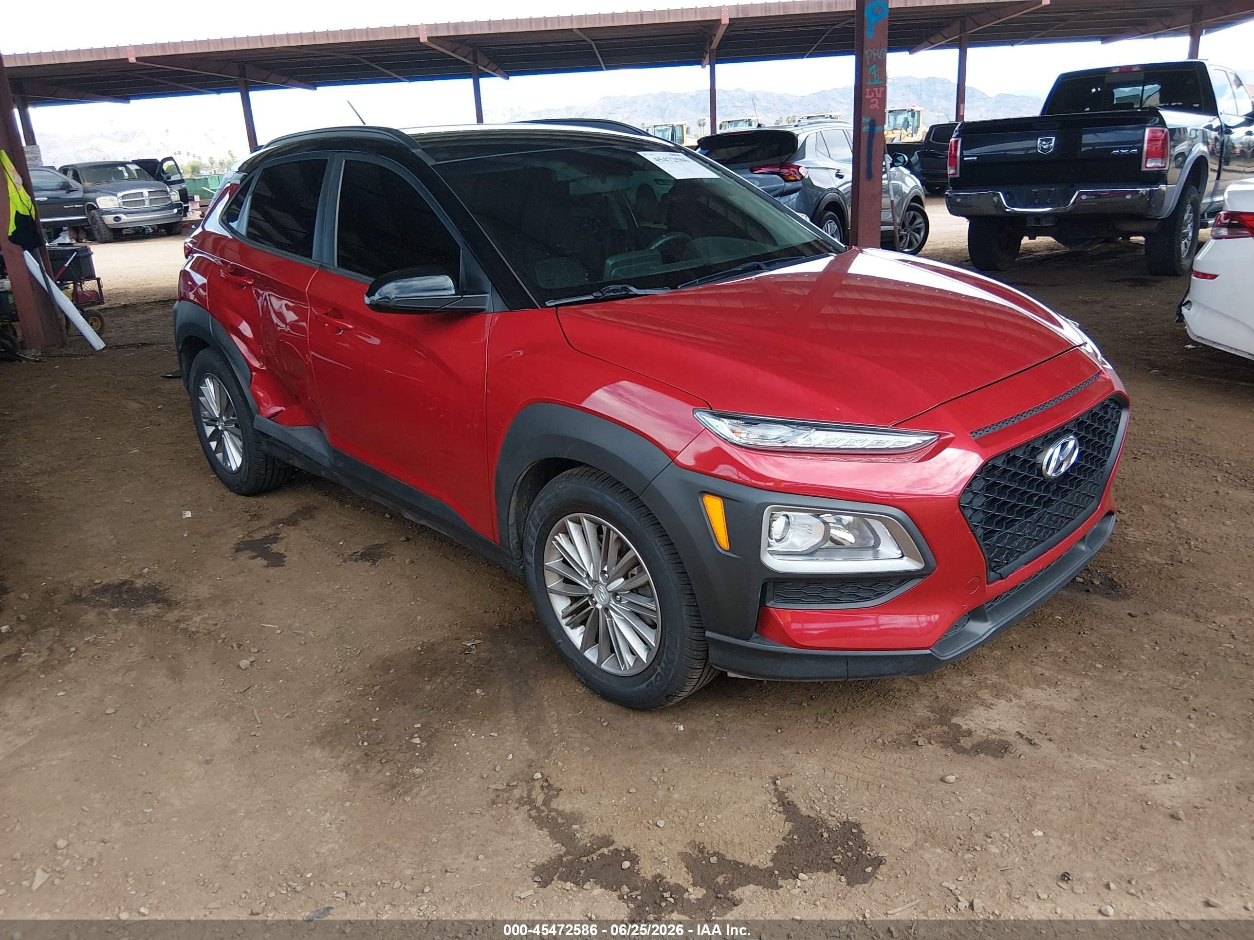 2018 Hyundai Kona SEL, VIN KM8K2CAAXJU078092 — Side