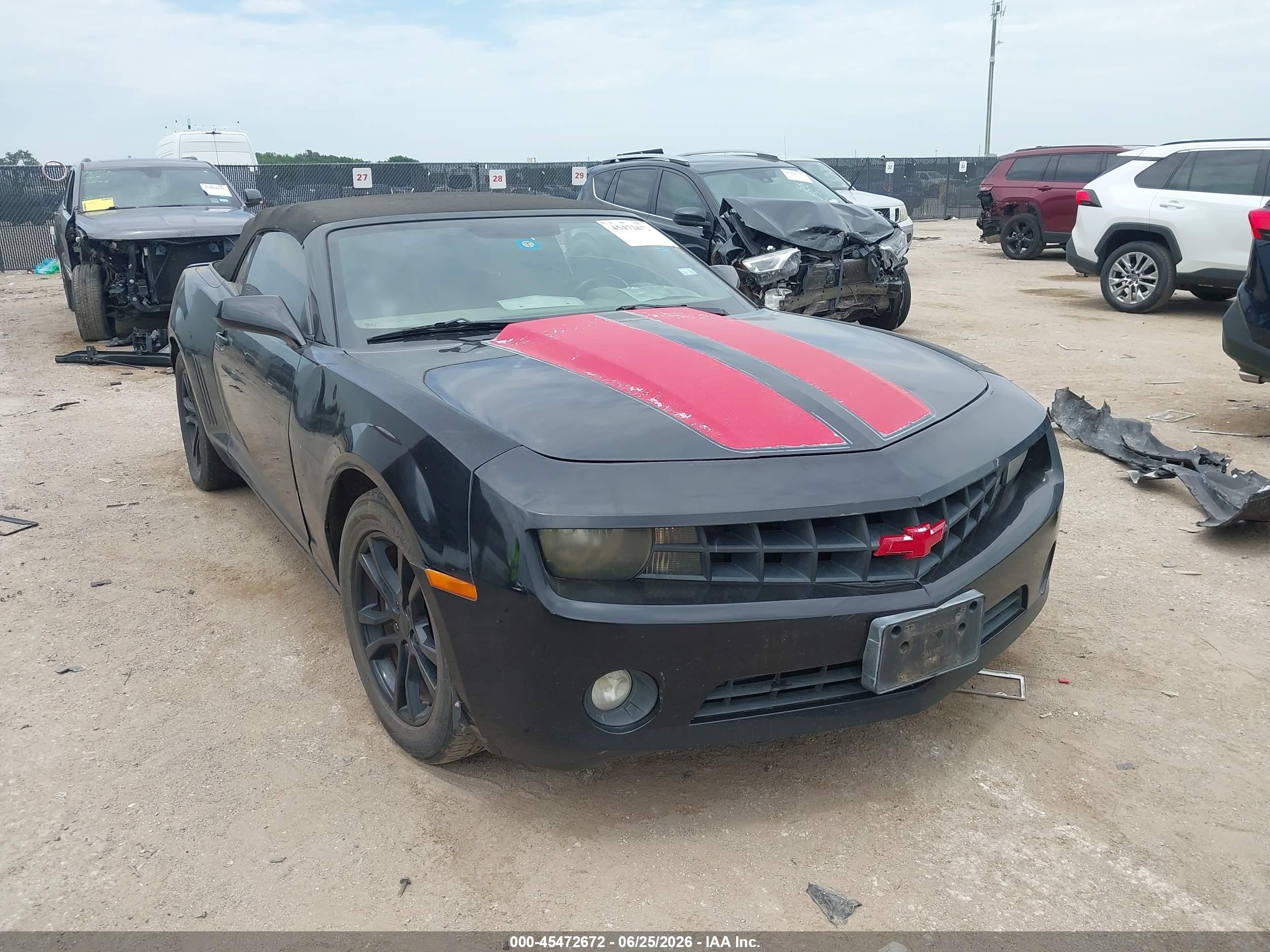 2013 Chevrolet Camaro LT, VIN 2G1FB3D35D9203920 — Rear end