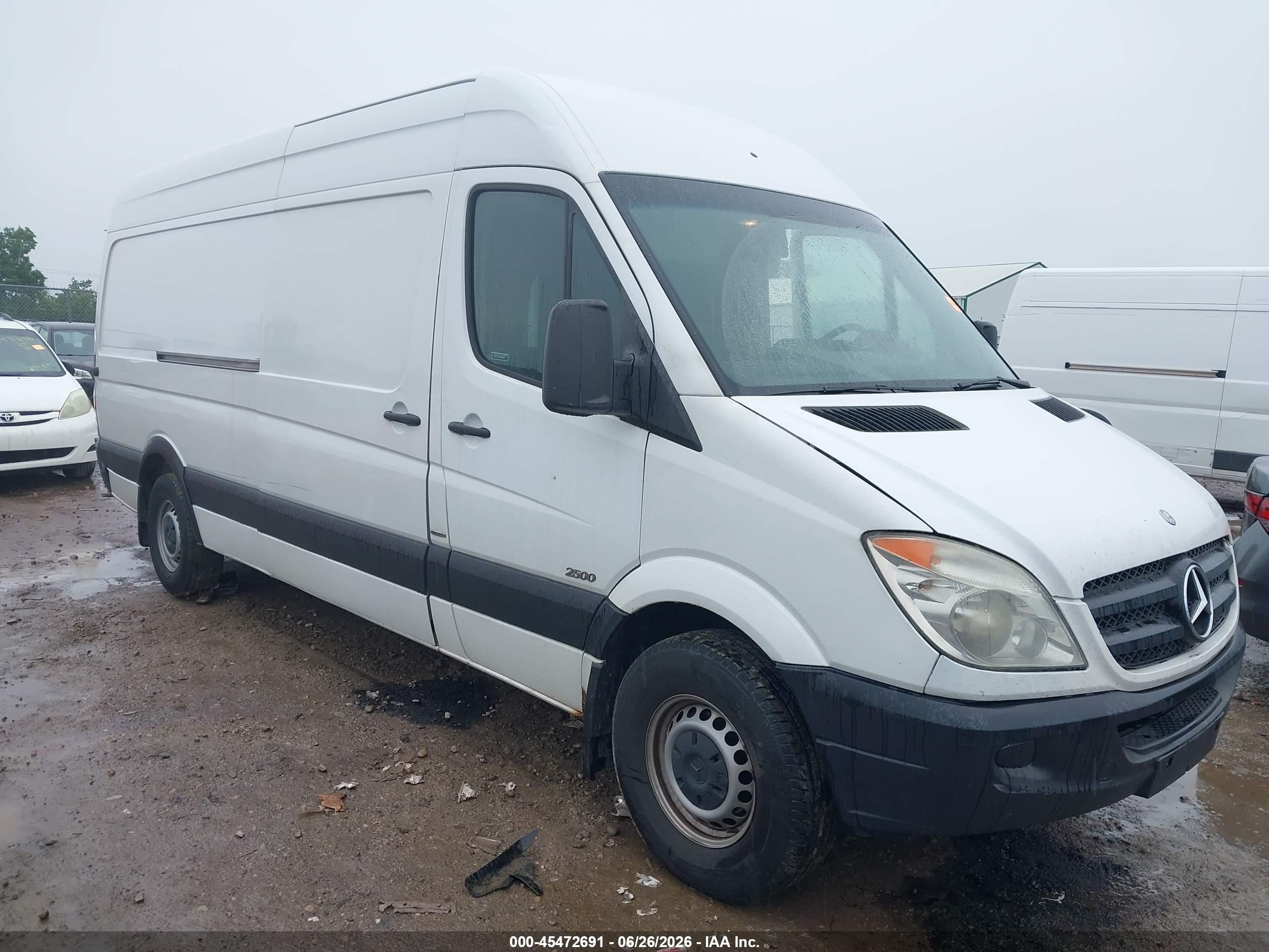 2012 Mercedes-Benz Sprinter Cargo, VIN WD3PE8CB4C5706787 — Normal wear