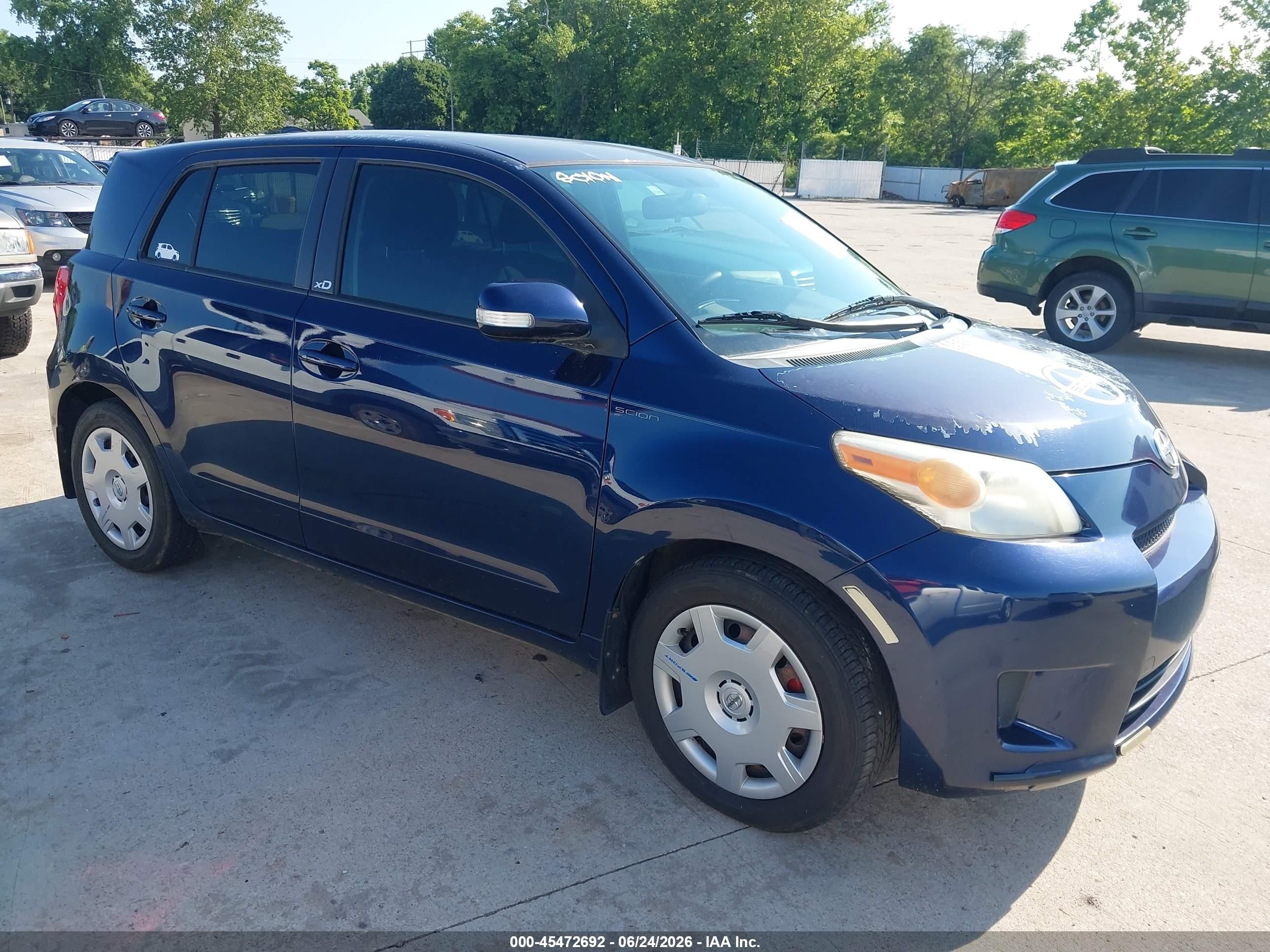 2010 Scion xD, VIN JTKKU4B44AJ053289 — Normal wear