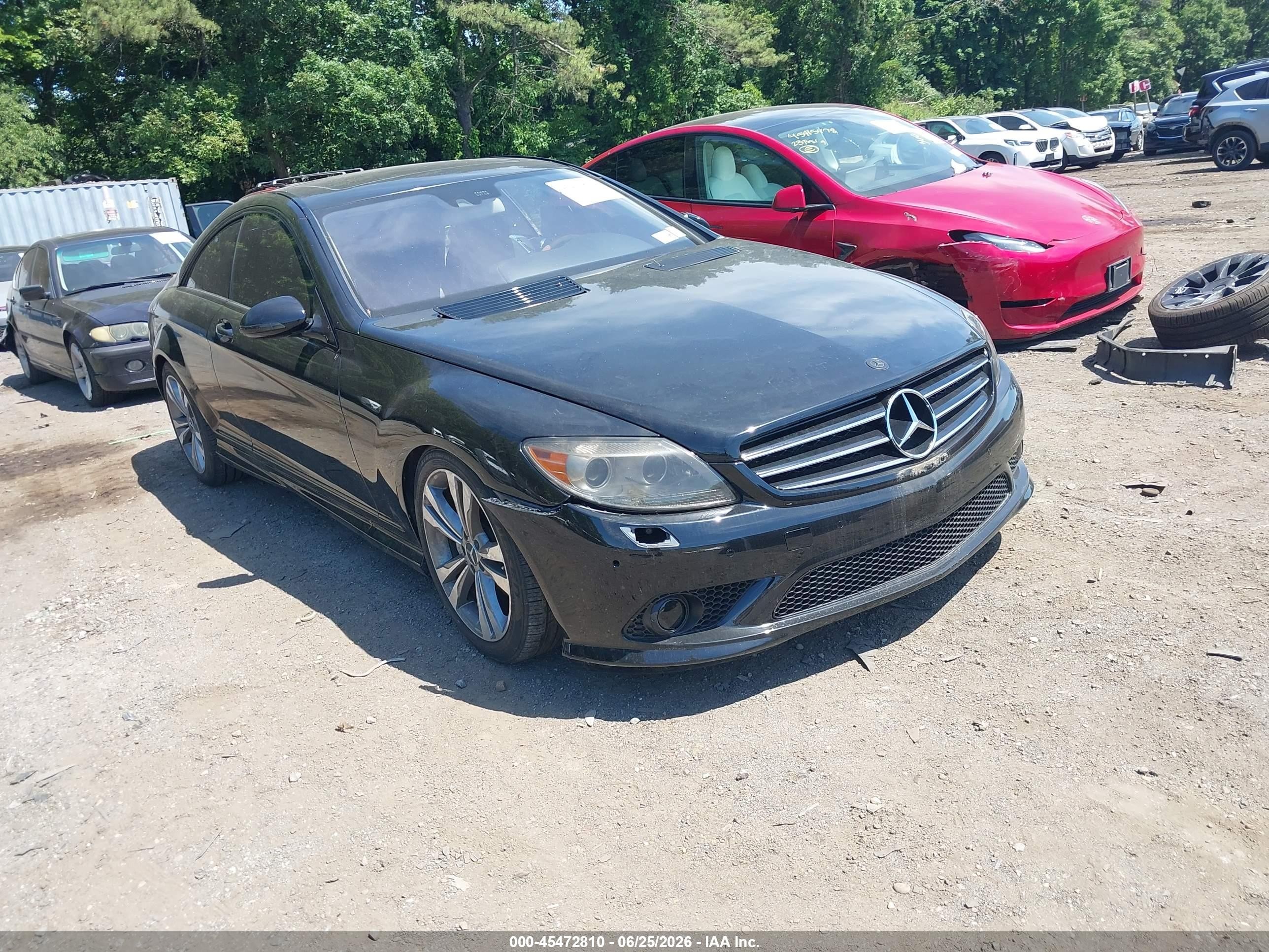 2009 Mercedes-Benz CL 550, VIN WDDEJ86X19A021569 — Not stated