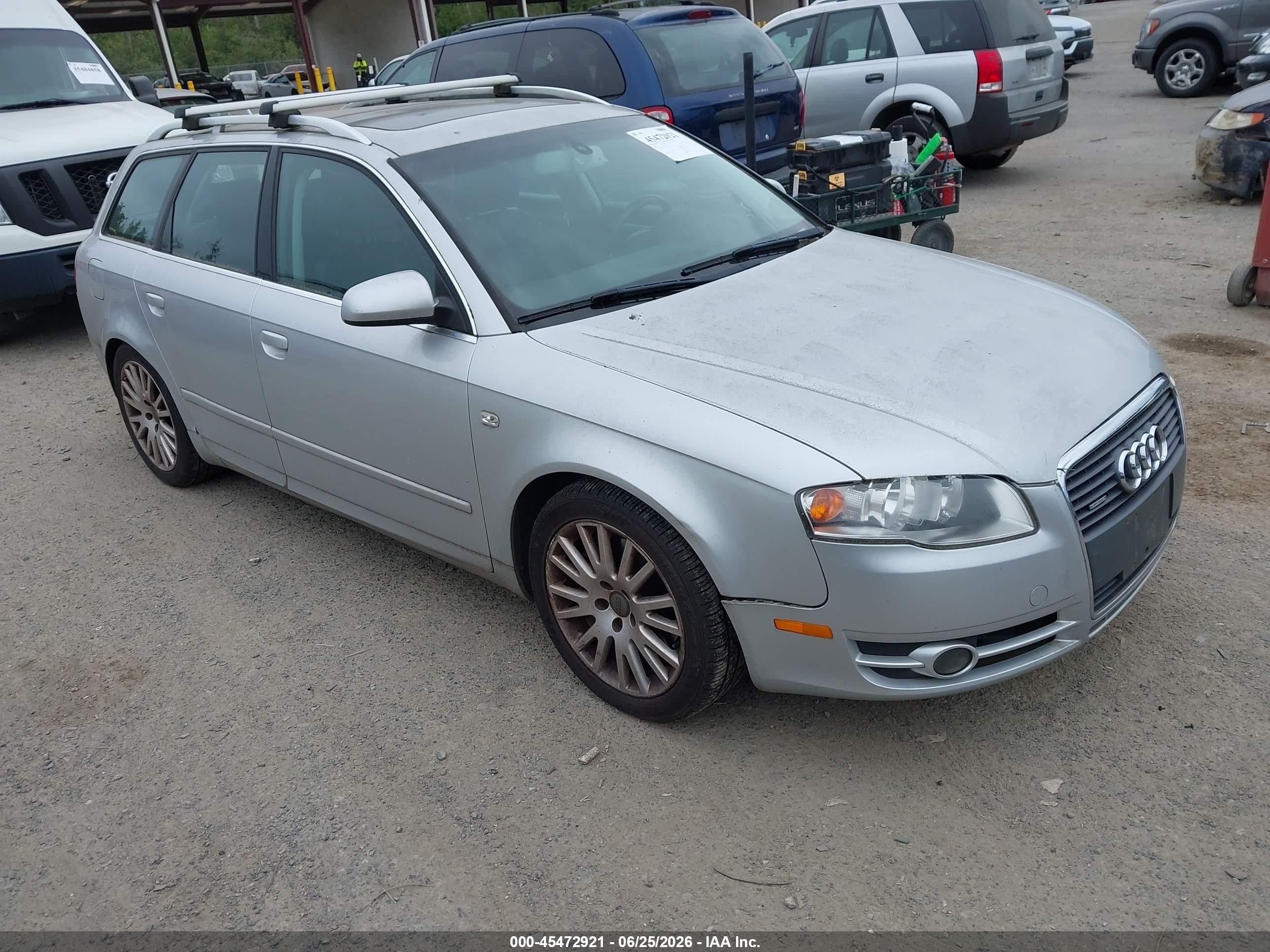 2006 Audi A4 2.0T, VIN WAUKF78E46A258196 — Перед