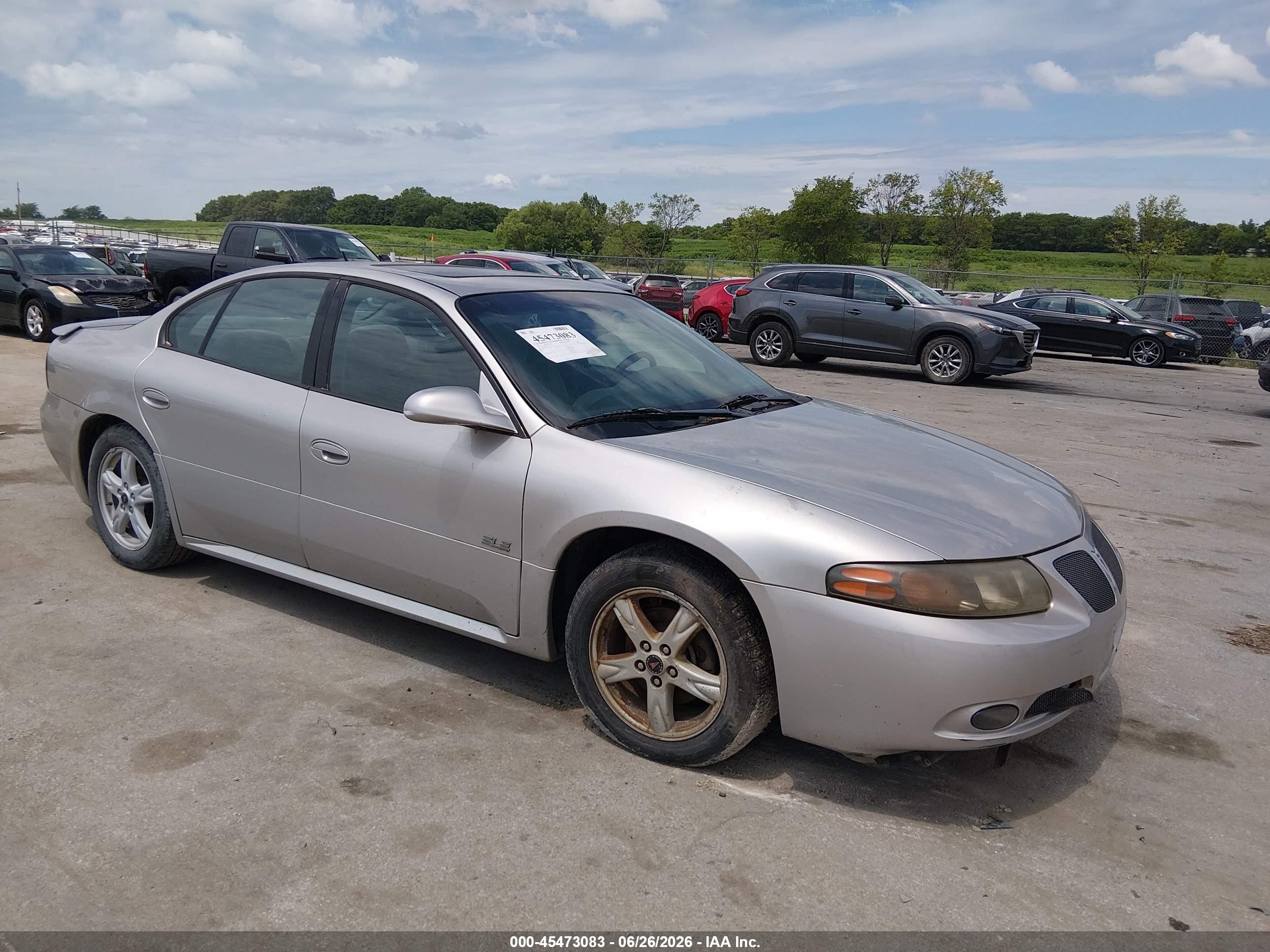 2005 Pontiac Bonneville SLE, VIN 1G2HY52K55U156711 — Hail