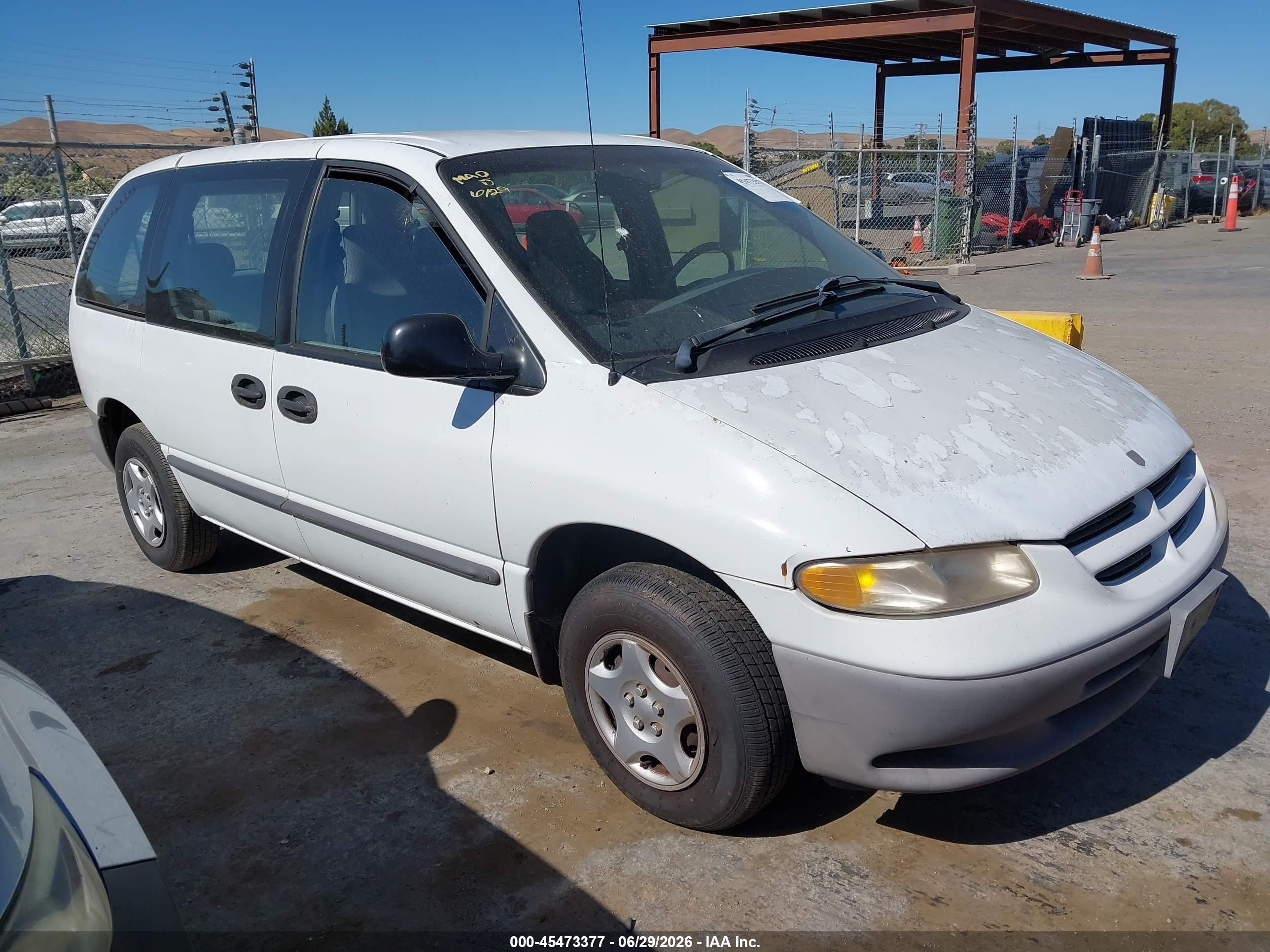 2000 Dodge Caravan, VIN 2B4FP25B3YR708379 — Обычный износ