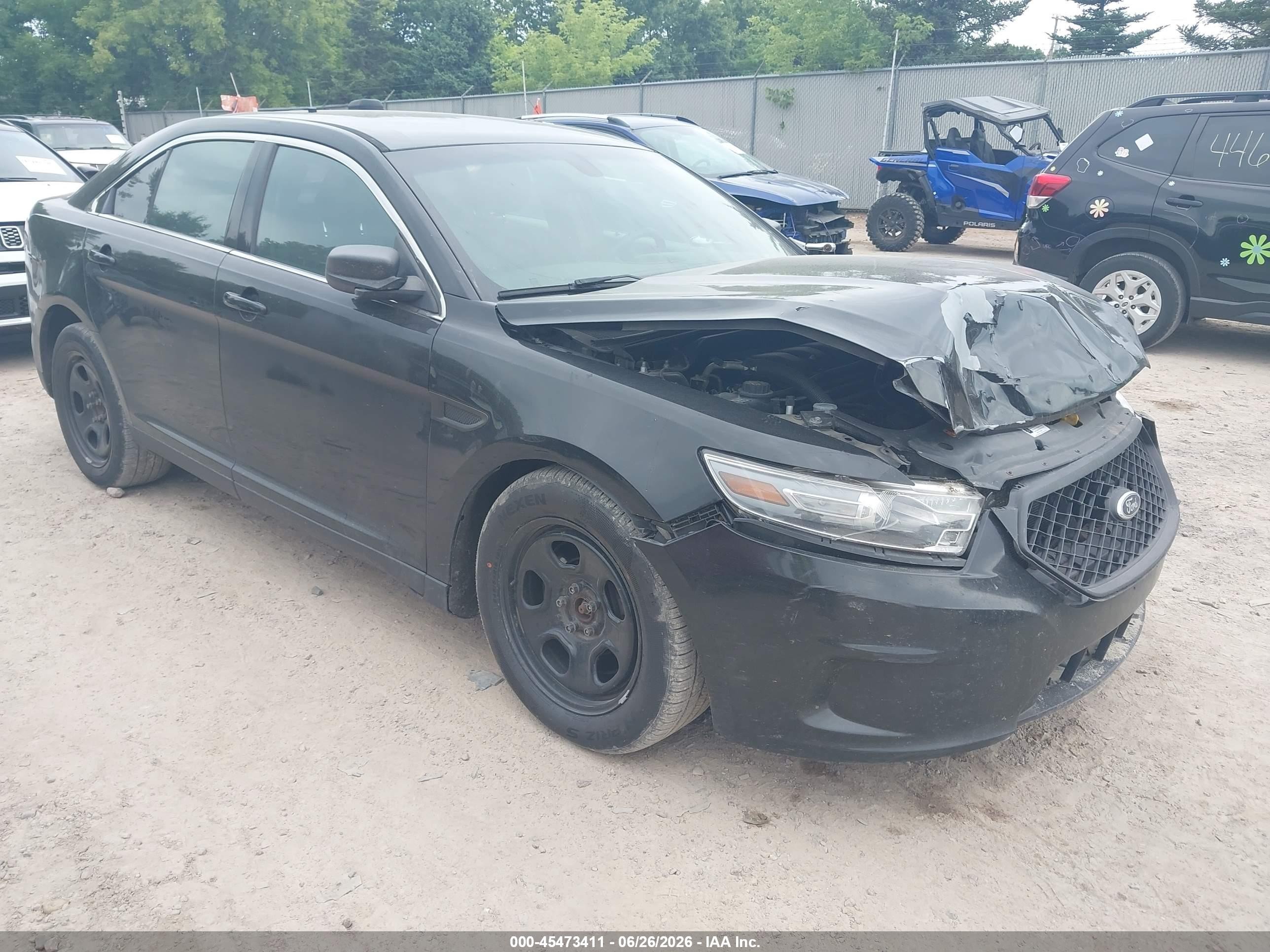 2013 Ford Police Interceptor, VIN 1FAHP2L84DG227478 — Front end
