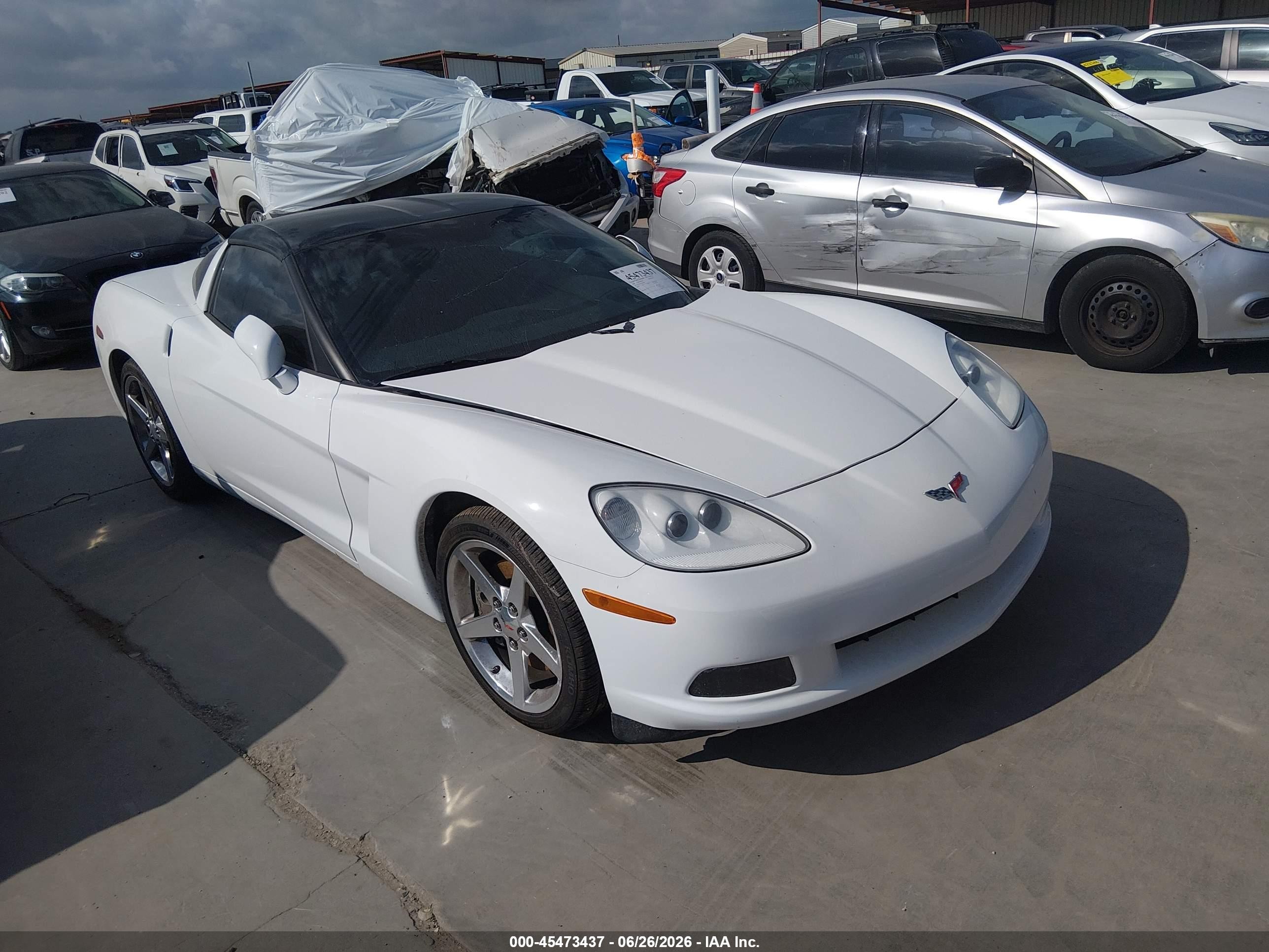 2006 Chevrolet Corvette, VIN 1G1YY26U065108446 — Rear end