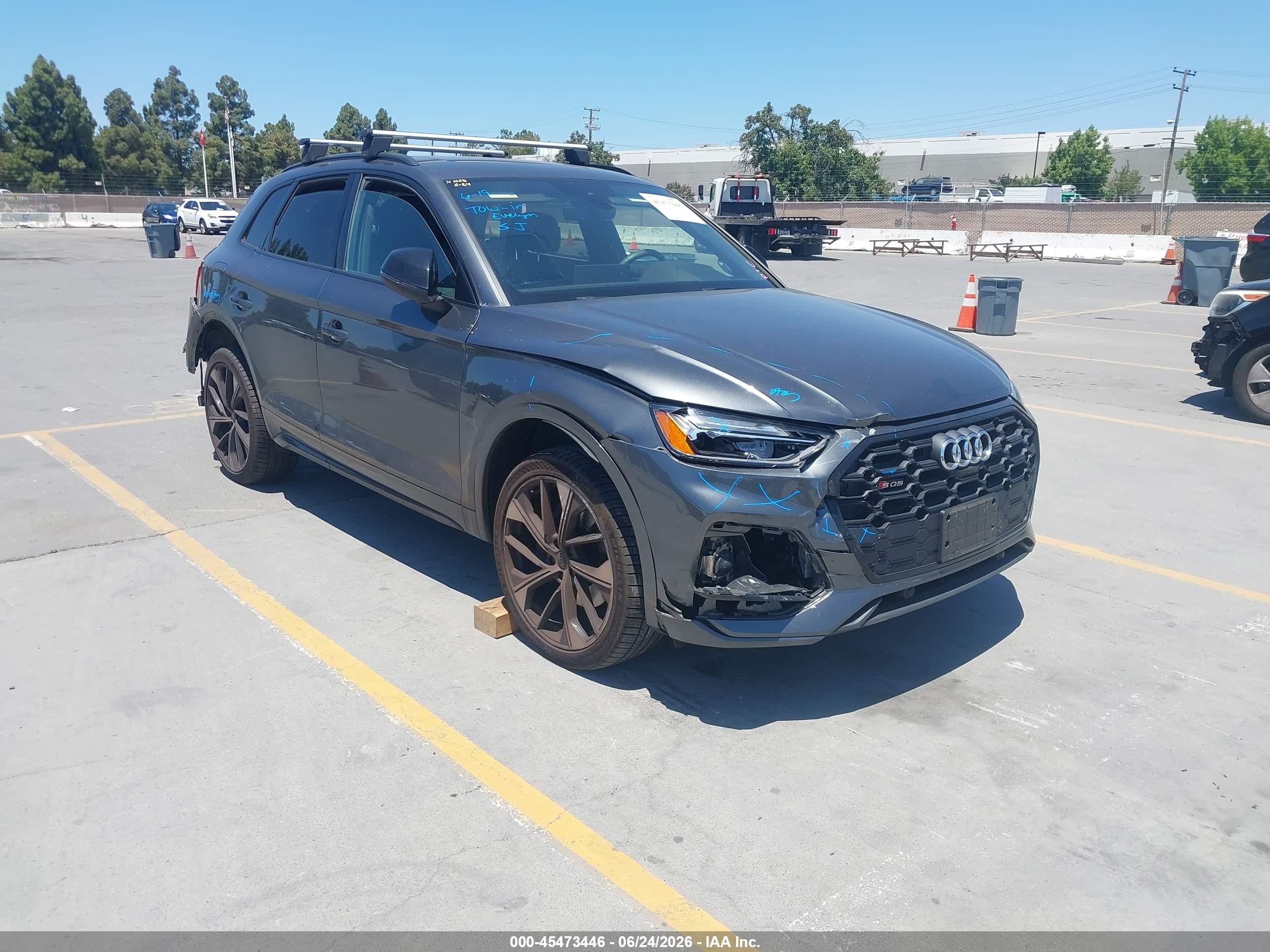 2021 Audi SQ5 Premium Plus, VIN WA1B4AFY5M2031118 — Front end