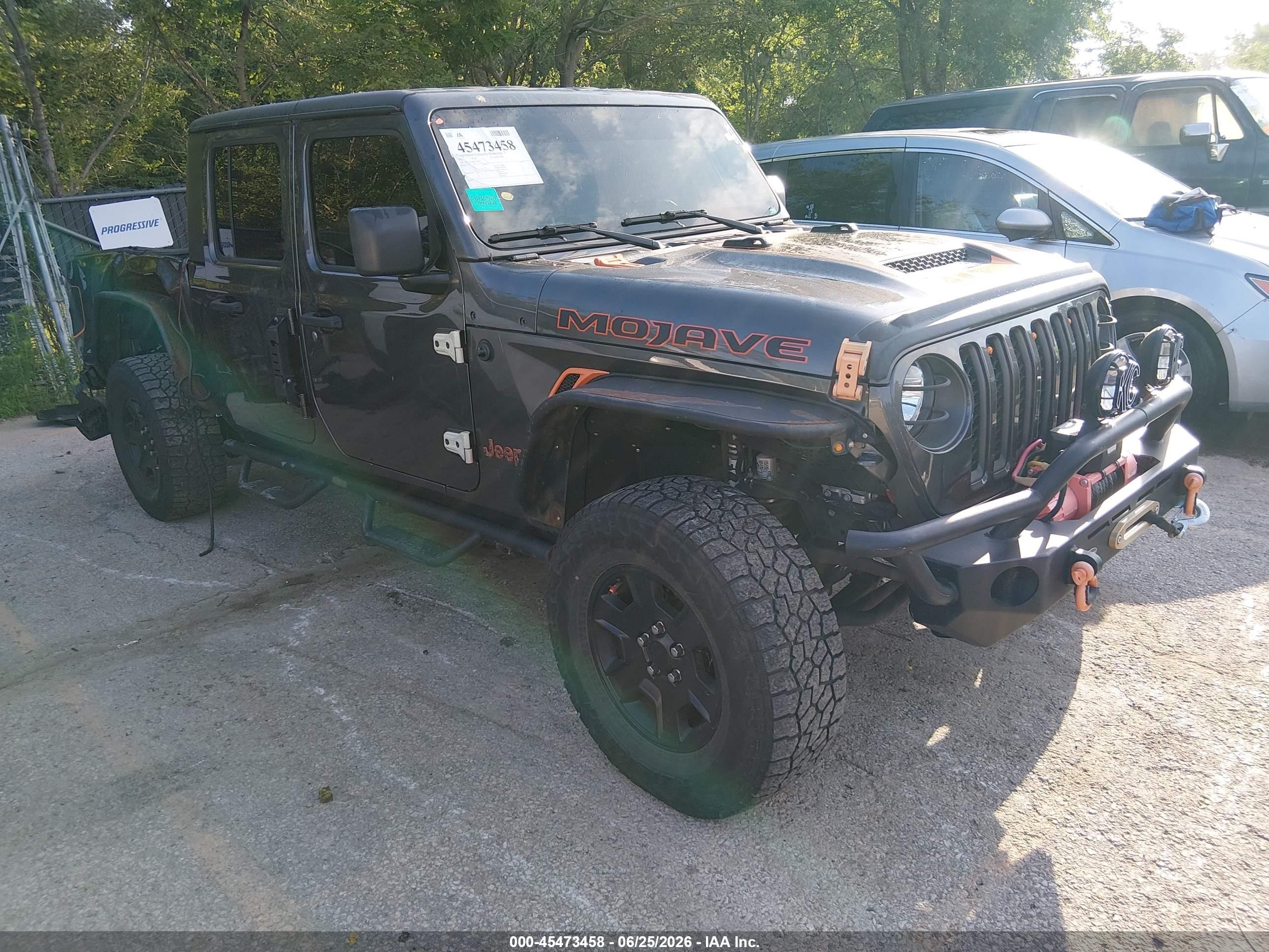 2022 Jeep Gladiator Mojave, VIN 1C6JJTEGXNL123276 — Rear end