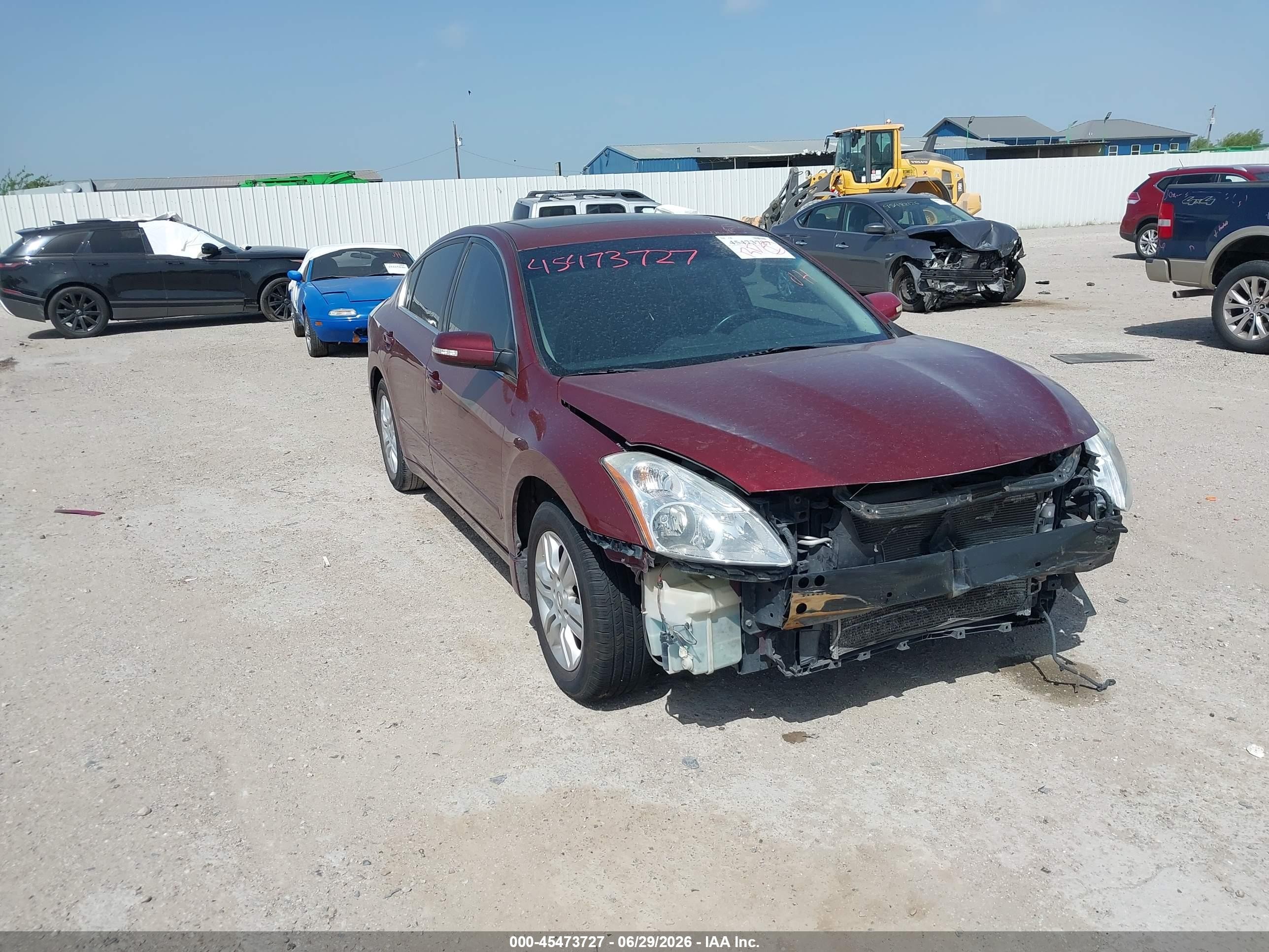 2012 Nissan Altima SL, VIN 1N4AL2AP3CC245113 — Front end