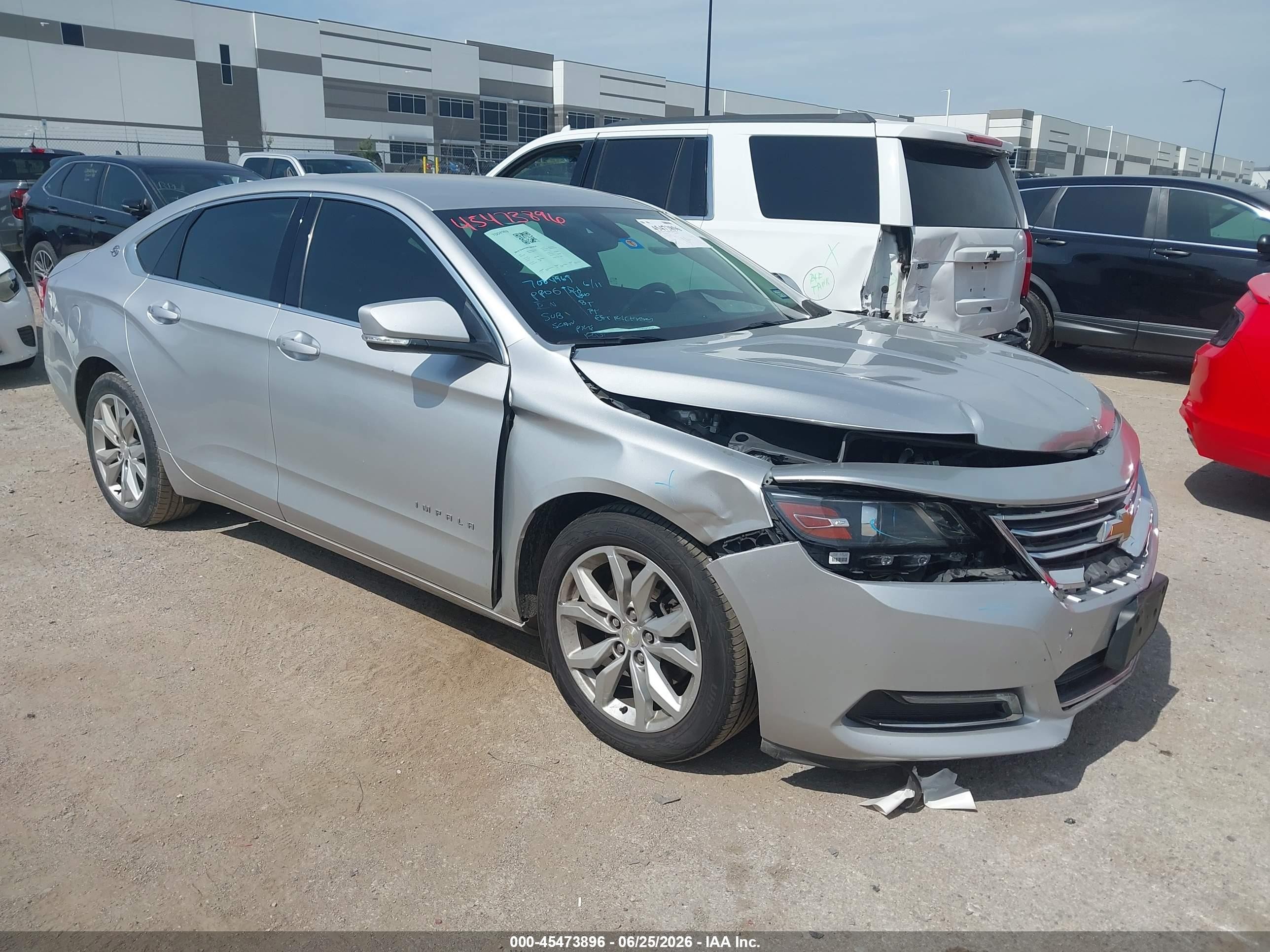 2019 Chevrolet Impala LT, VIN 1G11Z5SA7KU141990 — Front end
