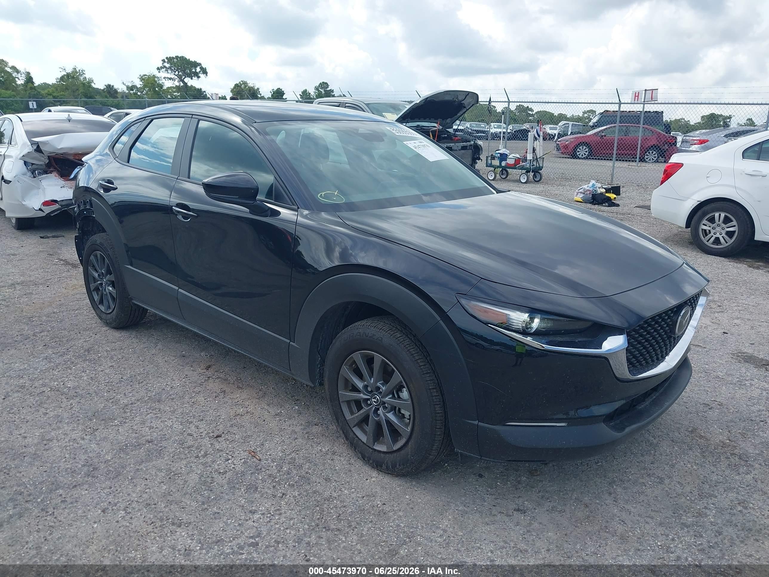 2026 Mazda CX-30 S, VIN 3MVDMBAL9TM117084 — Rear end