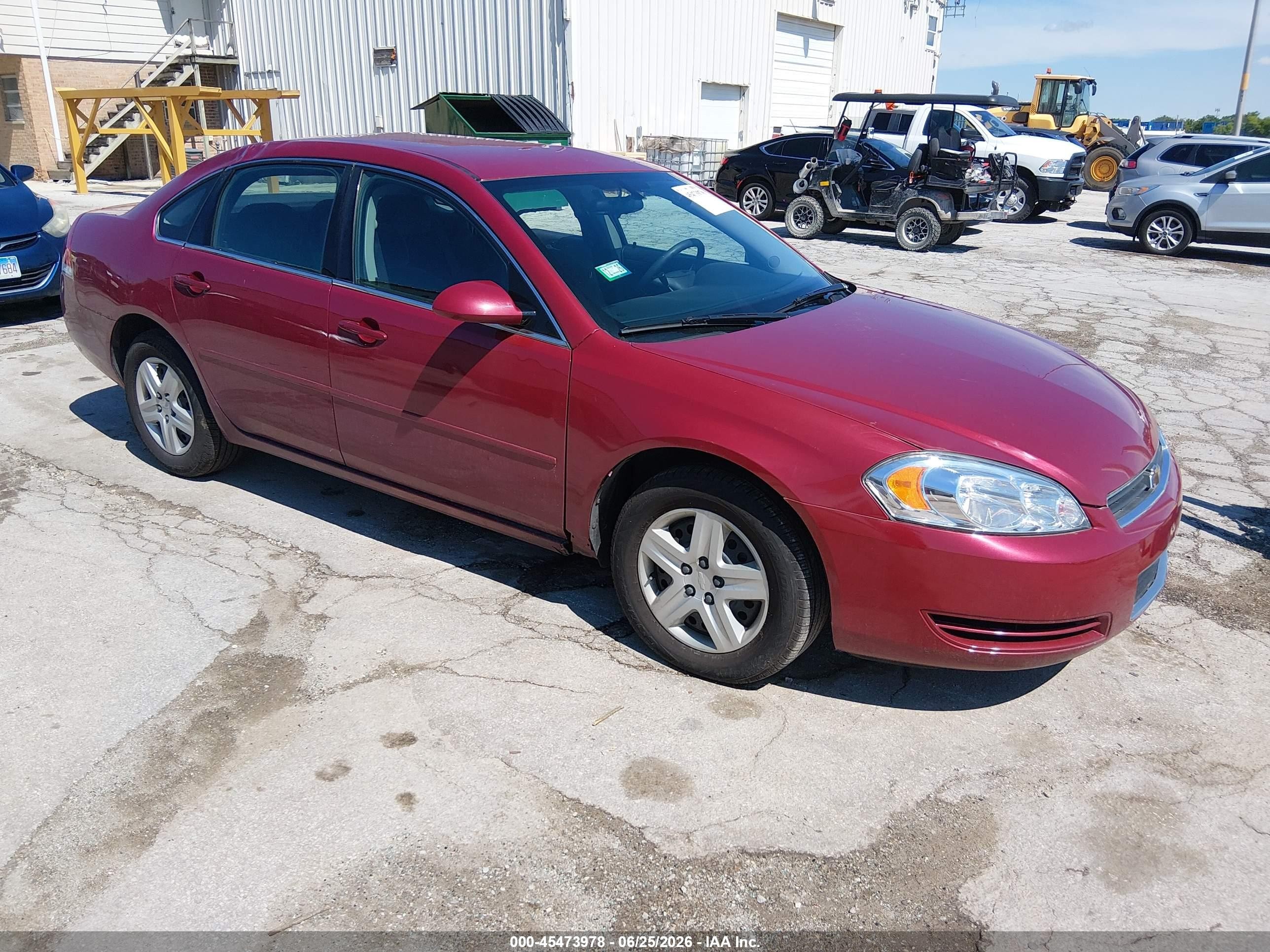 2006 Chevrolet Impala LS, VIN 2G1WB55K469167402 — Side