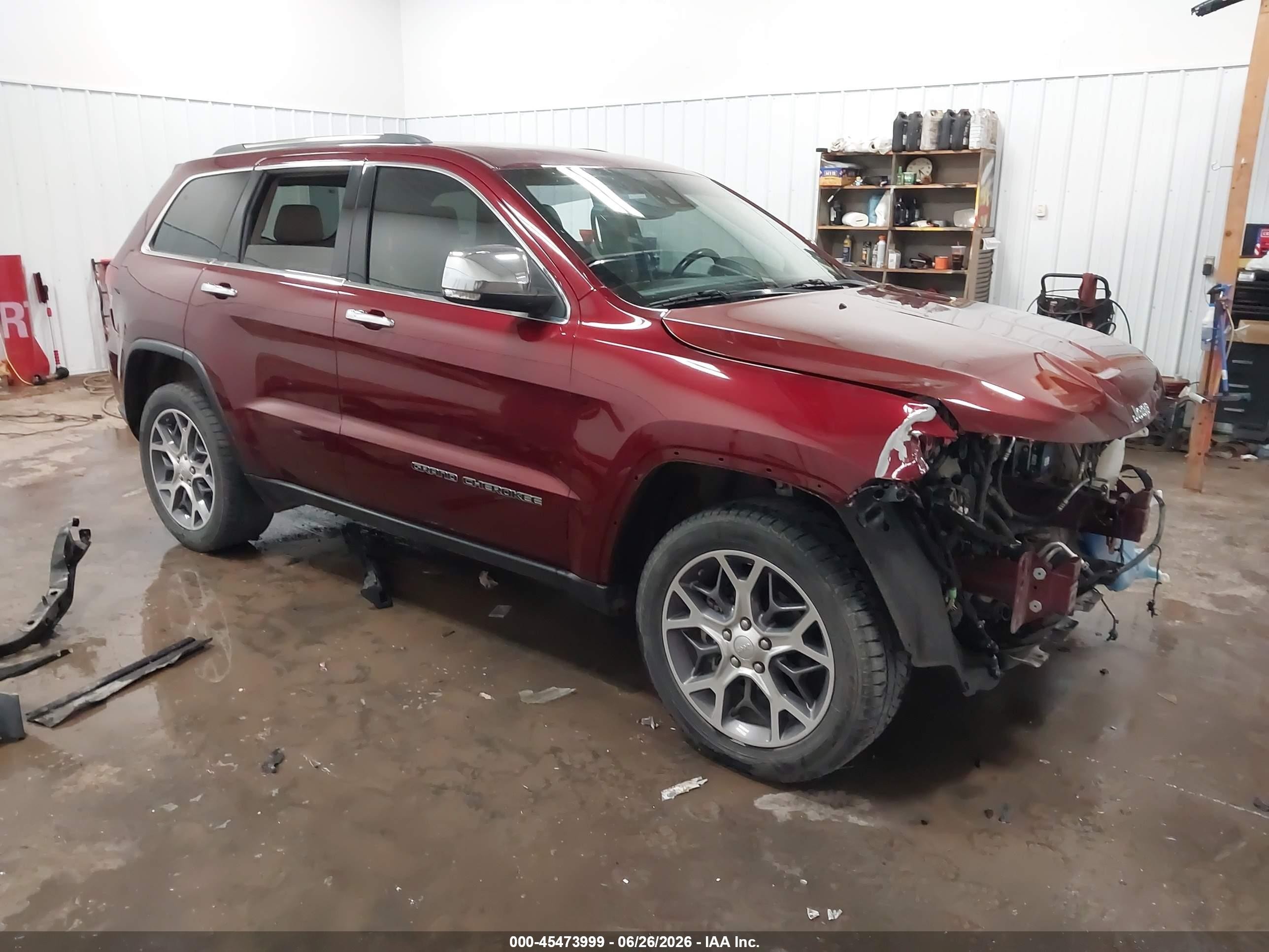 2020 Jeep Grand Cherokee Limited, VIN 1C4RJFBG8LC398899 — Front end