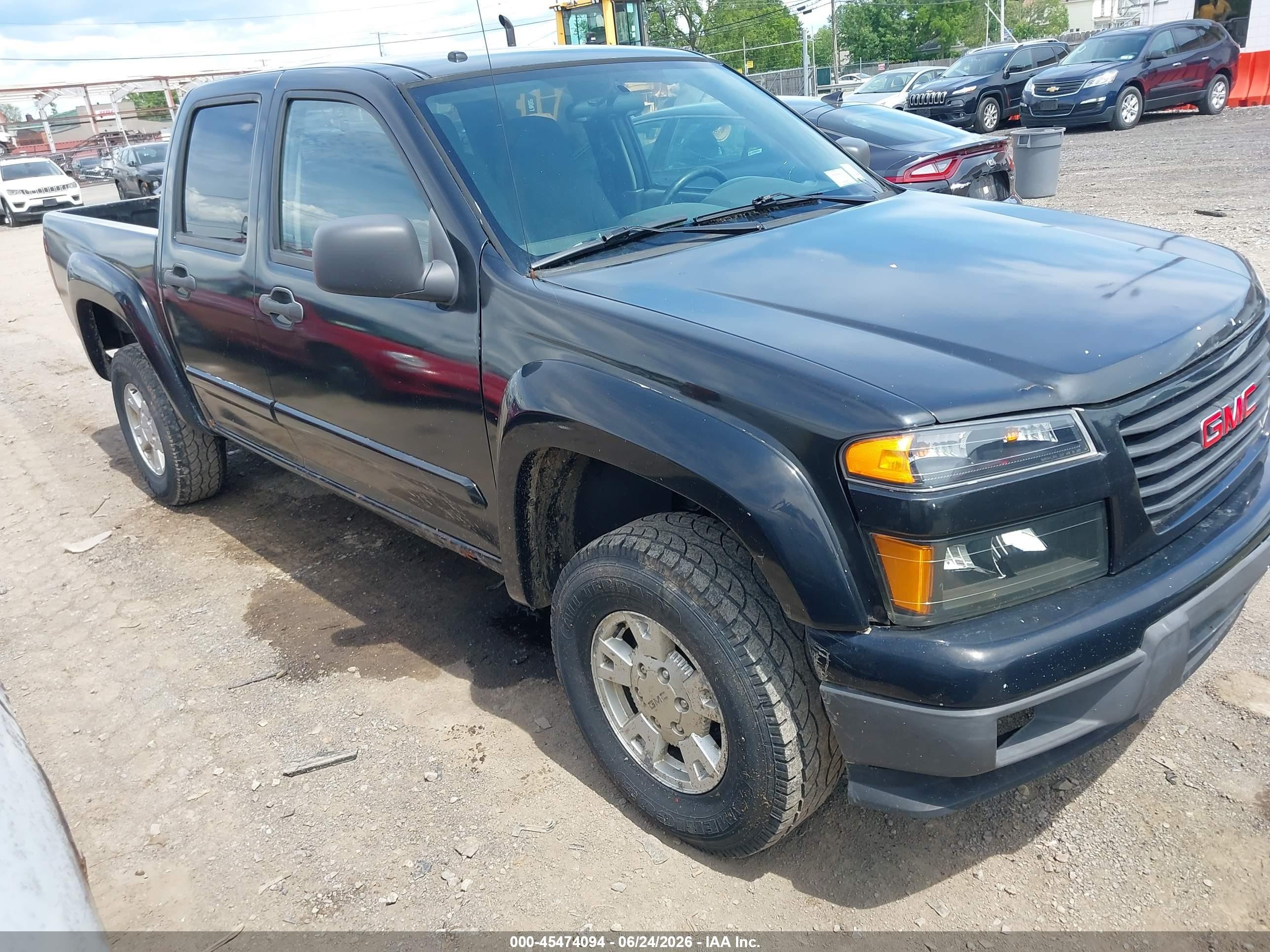 2006 GMC Canyon SLE2, VIN 1GTDT136668287451 — Front end