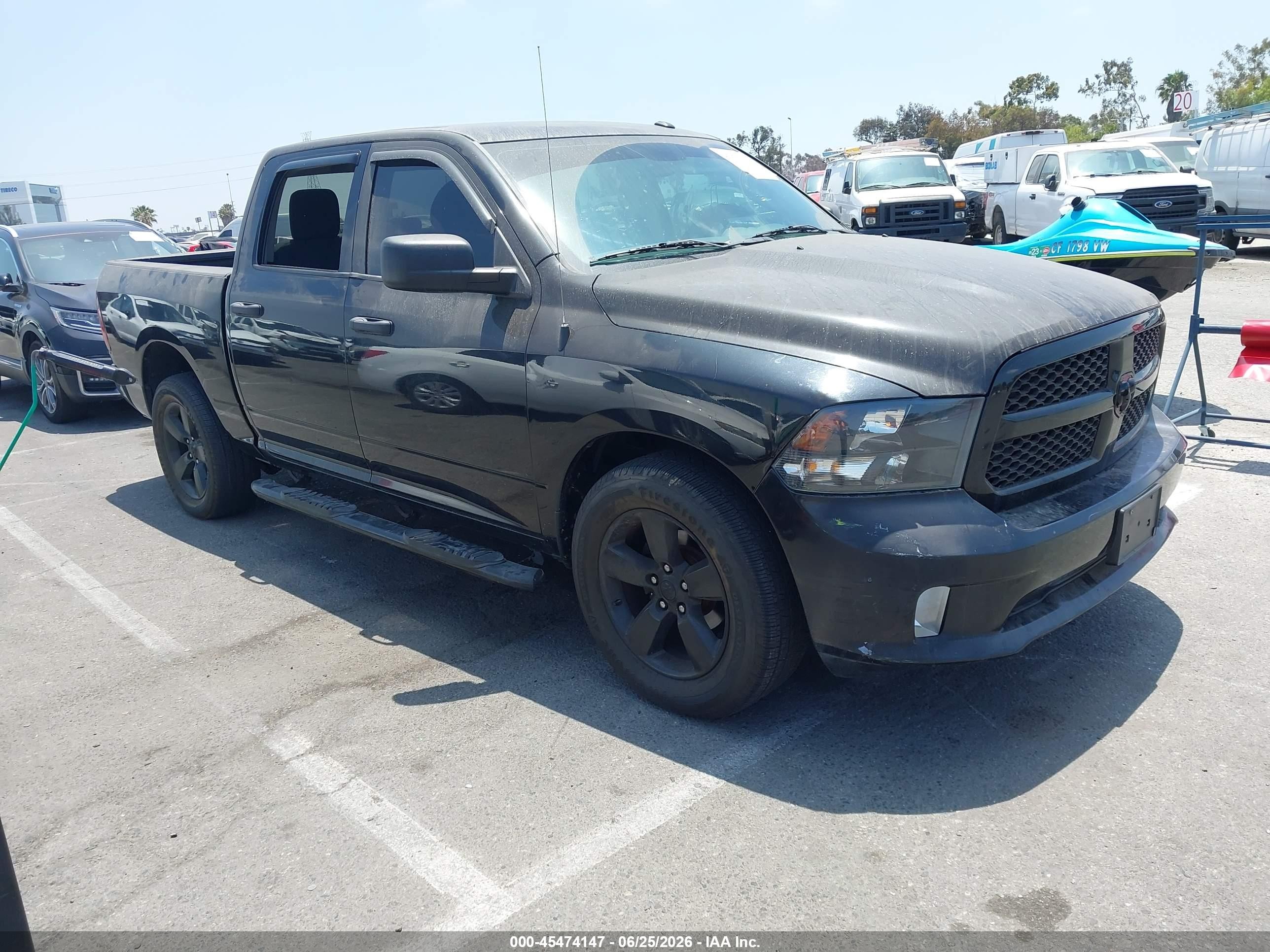 2016 Ram 1500 Express, VIN 3C6RR6KTXGG171486 — Theft recovery