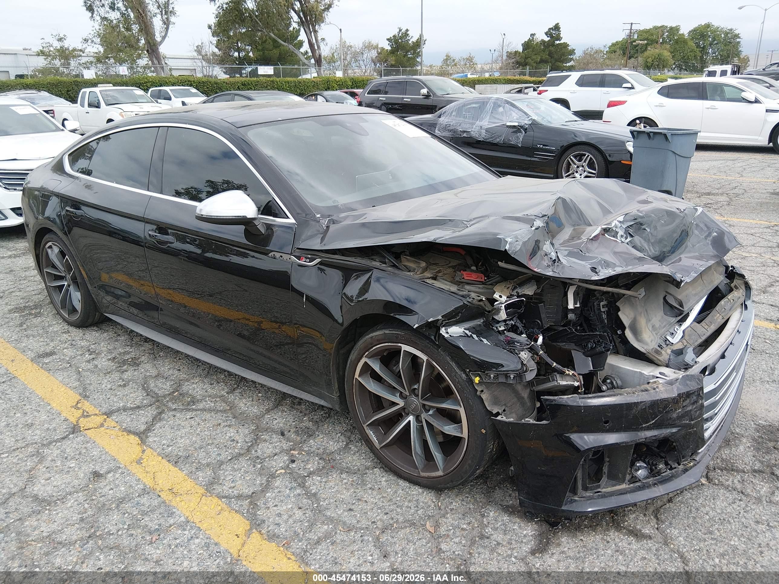 2019 Audi S5 Sportback Premium Plus, VIN WAUB4CF58KA091014 — Перед