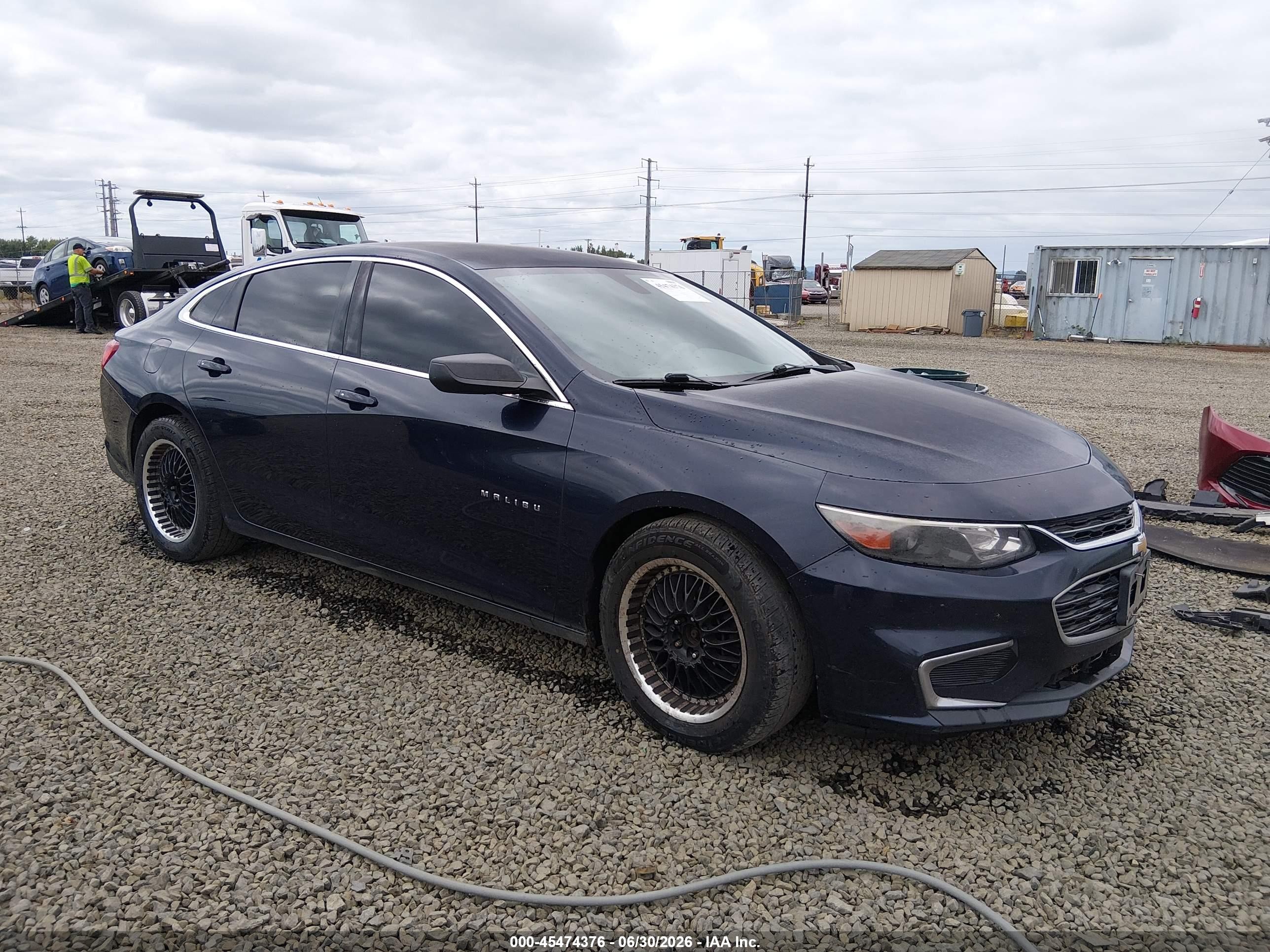 2017 Chevrolet Malibu LS, VIN 1G1ZB5ST7HF234899 — Side
