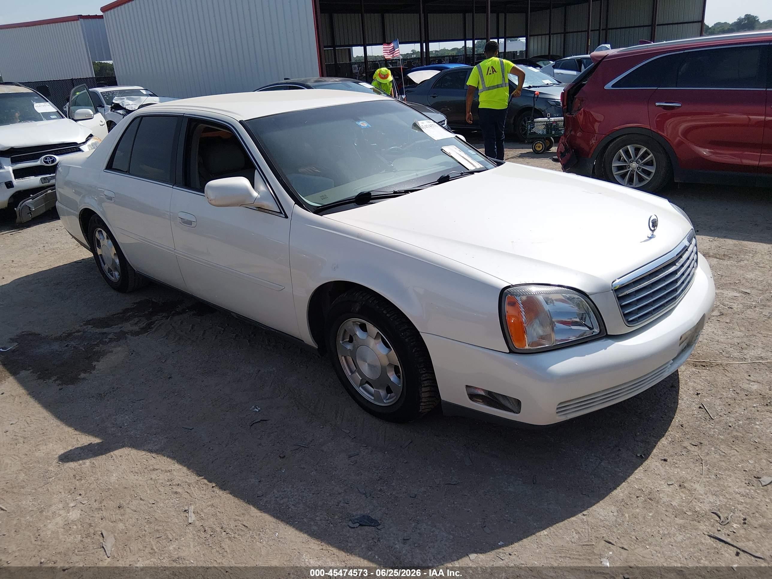 2001 Cadillac DeVille, VIN 1G6KD54Y71U247393 — Бок