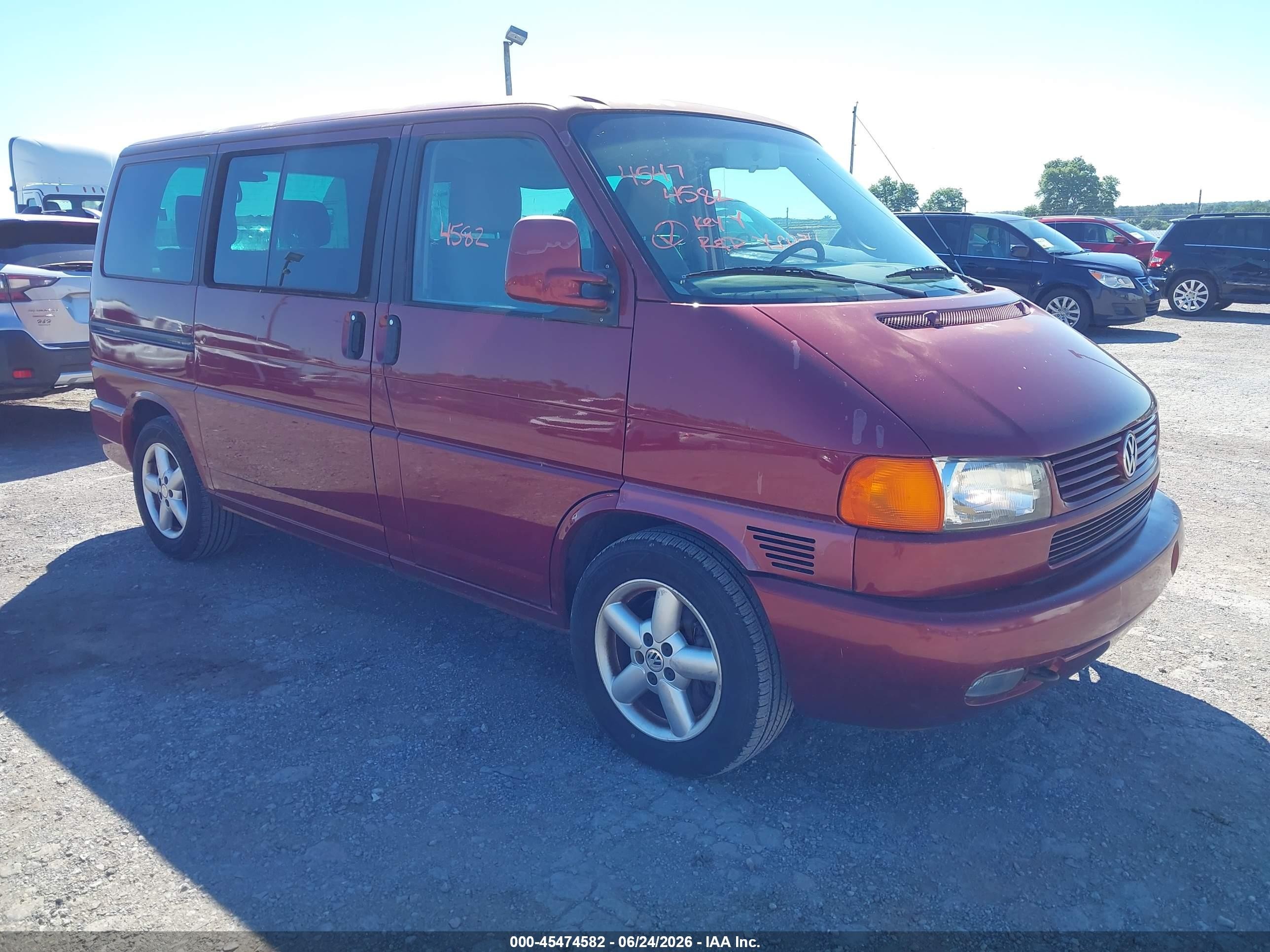 2003 Volkswagen EuroVan MV, VIN WV2MB47063H025064 — Normal wear
