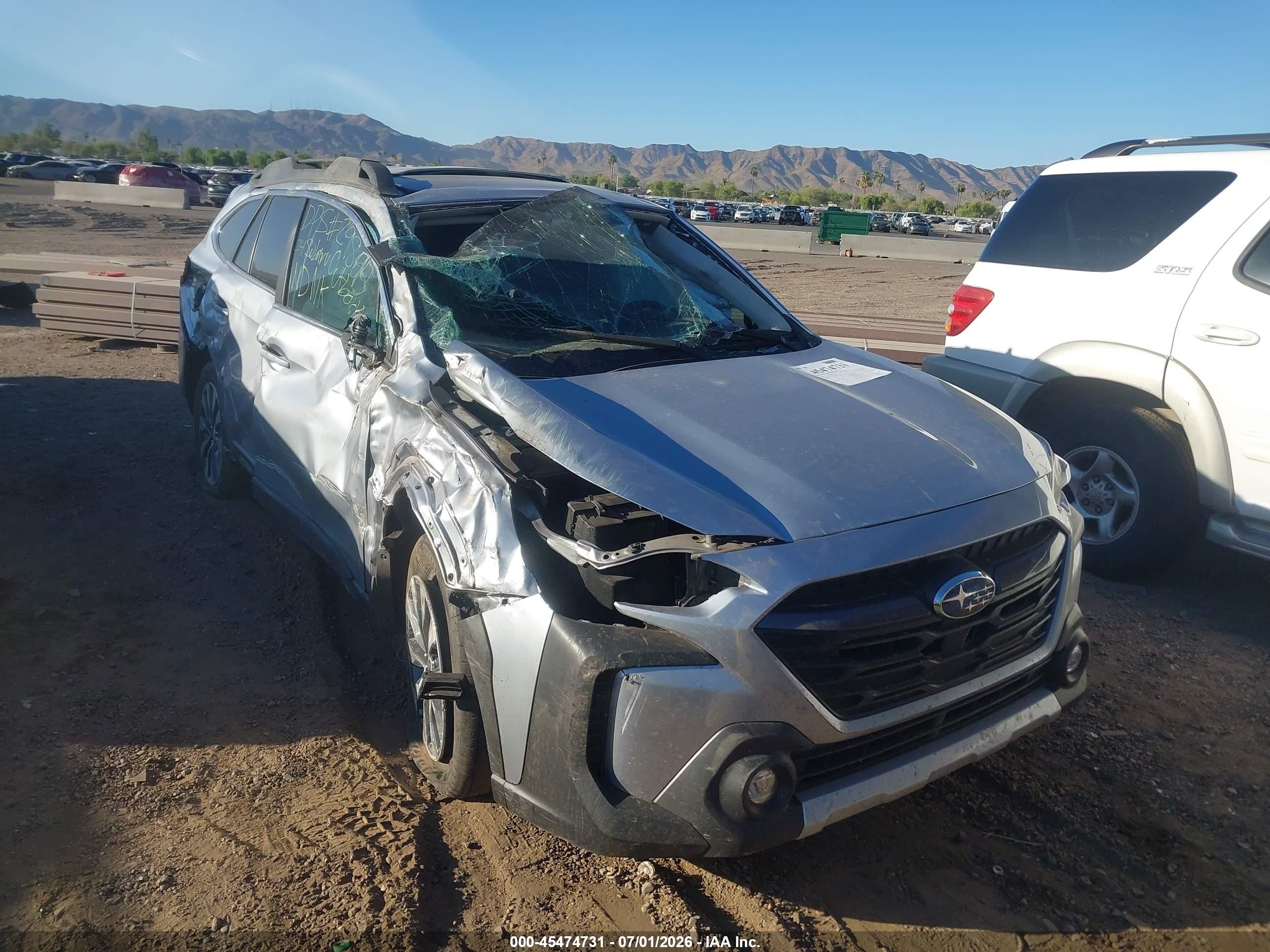 2024 Subaru Outback Limited, VIN 4S4BTANC6R3132468 — Not stated