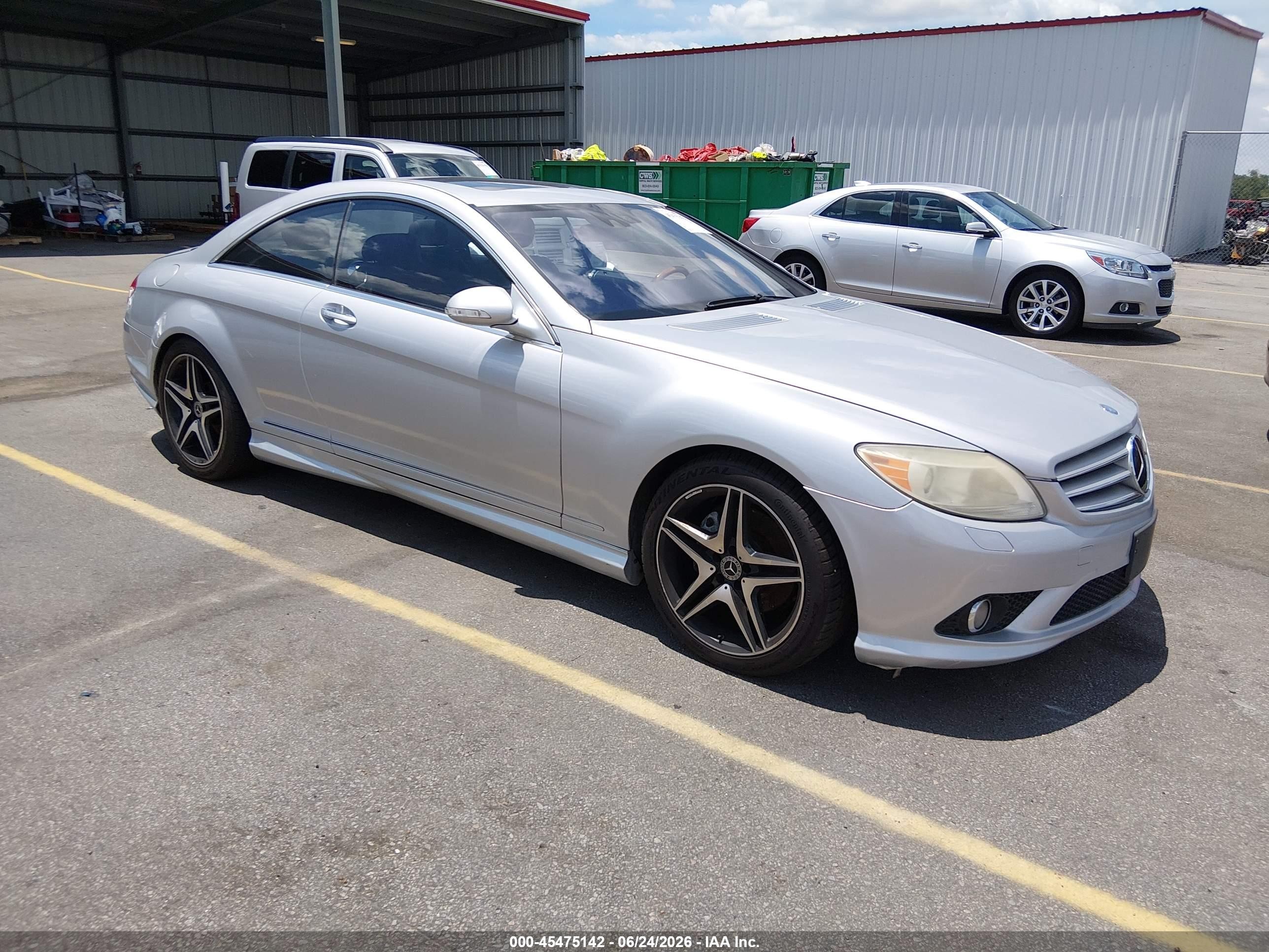 2008 Mercedes-Benz CL 550, VIN WDDEJ71X98A018726 — Normal wear