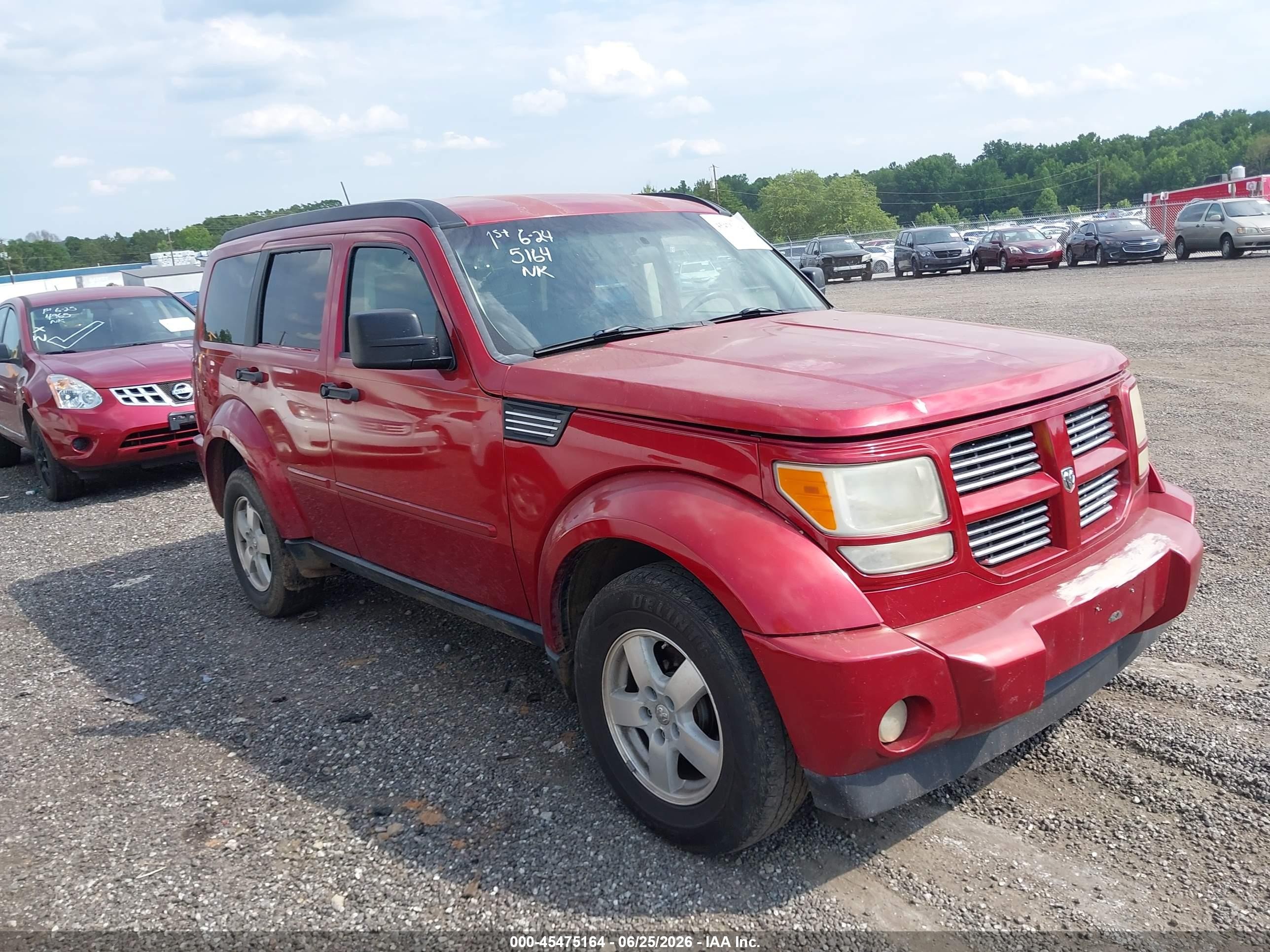 2008 Dodge Nitro SXT, VIN 1D8GU28K78W104967 — Normal wear