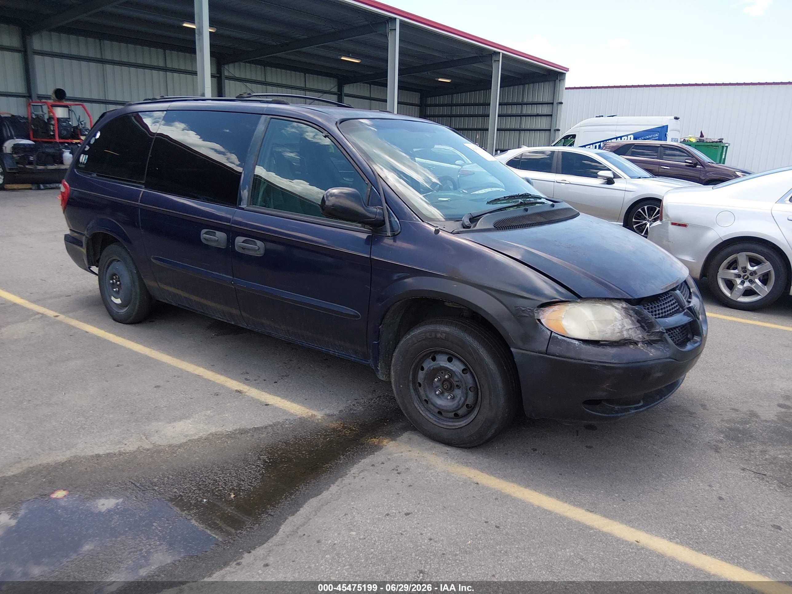 2004 Dodge Caravan SE, VIN 1D4GP24R34B560610 — Обычный износ
