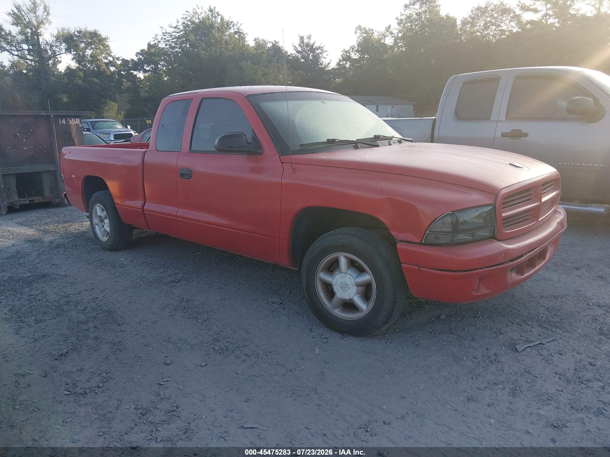 2000 Dodge Dakota, VIN 1B7GL22X5YS686936 — Обычный износ