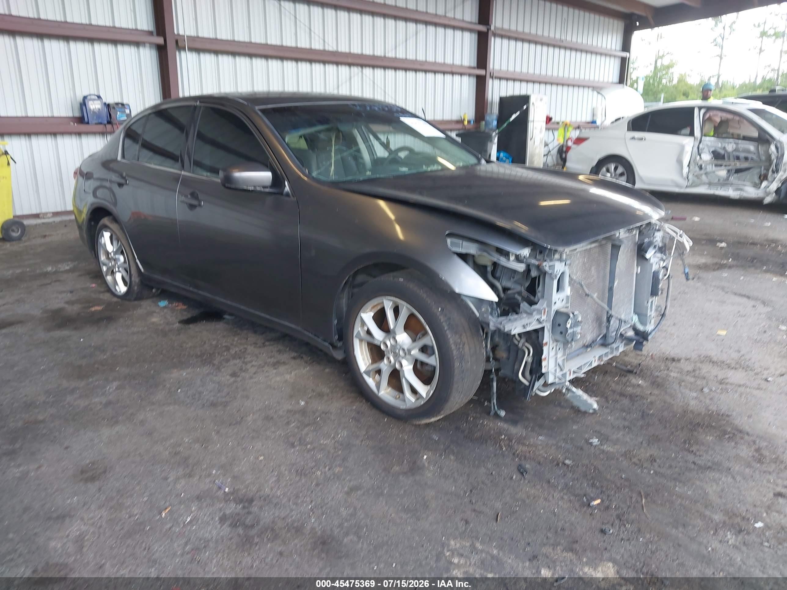 2012 Infiniti G37 x, VIN JN1CV6AR7CM680977 — Перед