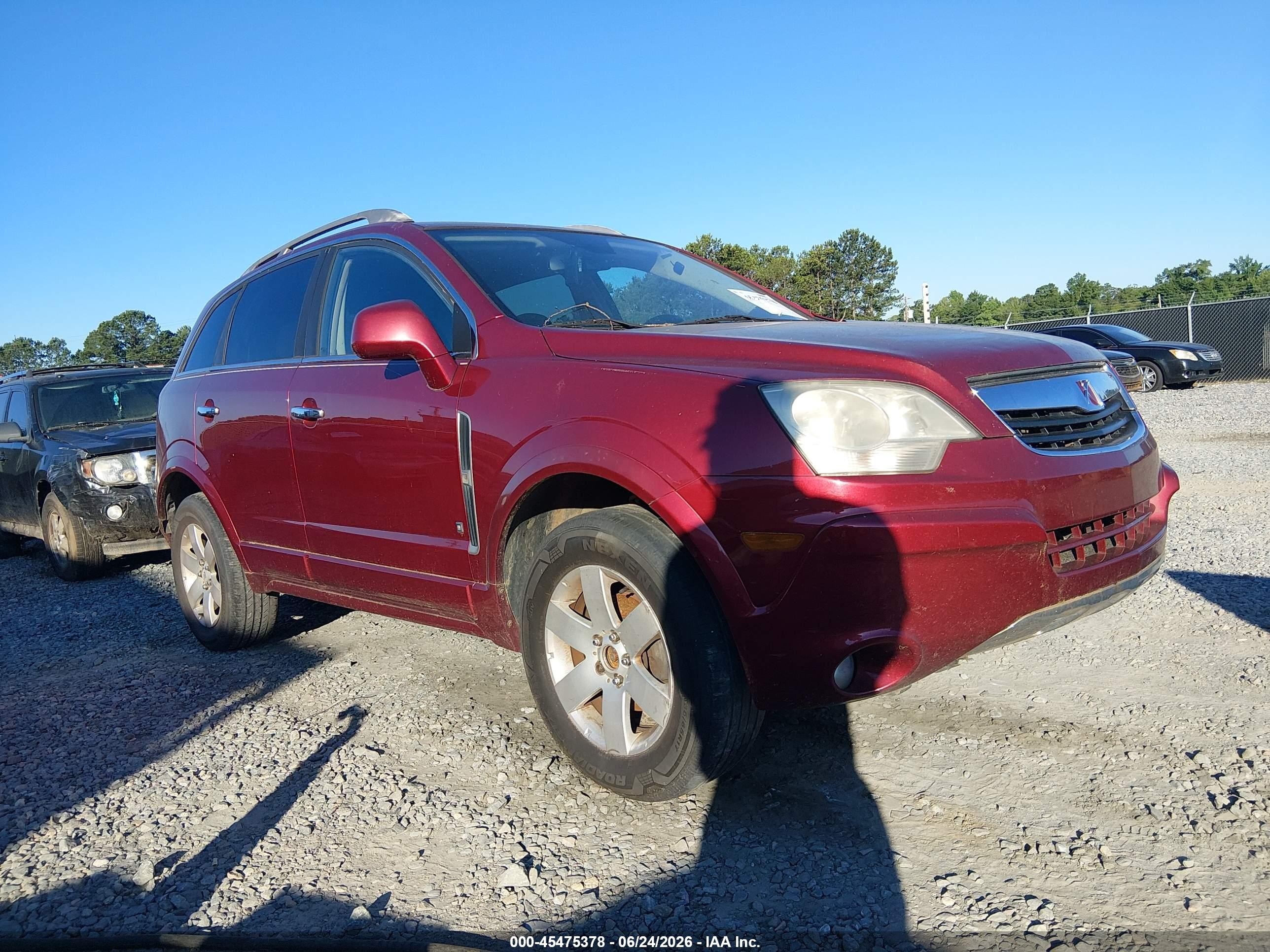 2008 Saturn VUE XR, VIN 3GSCL53708S576593 — Rear end