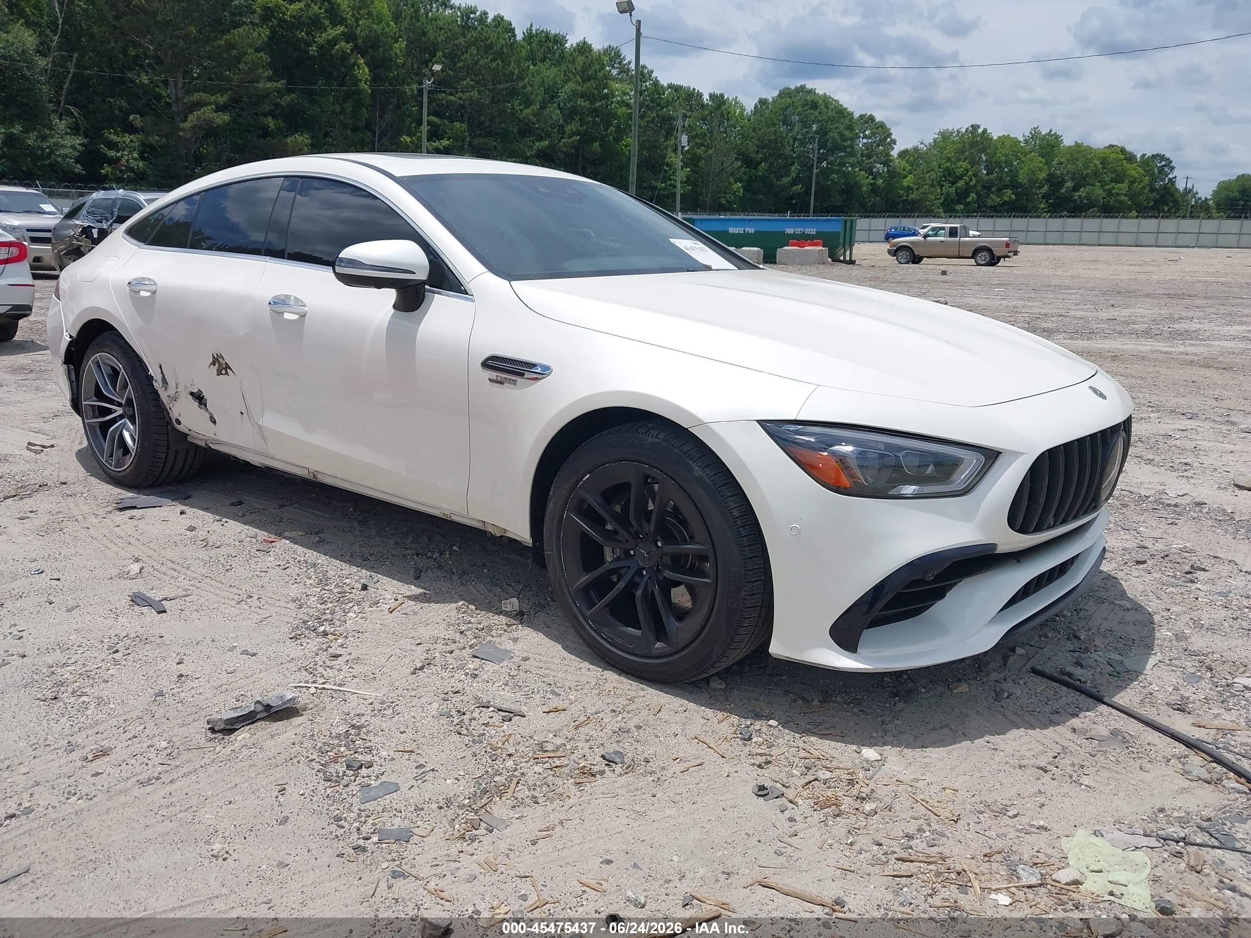 2022 Mercedes-Benz AMG GT 53, VIN W1K7X6BB7NA049487 — Side