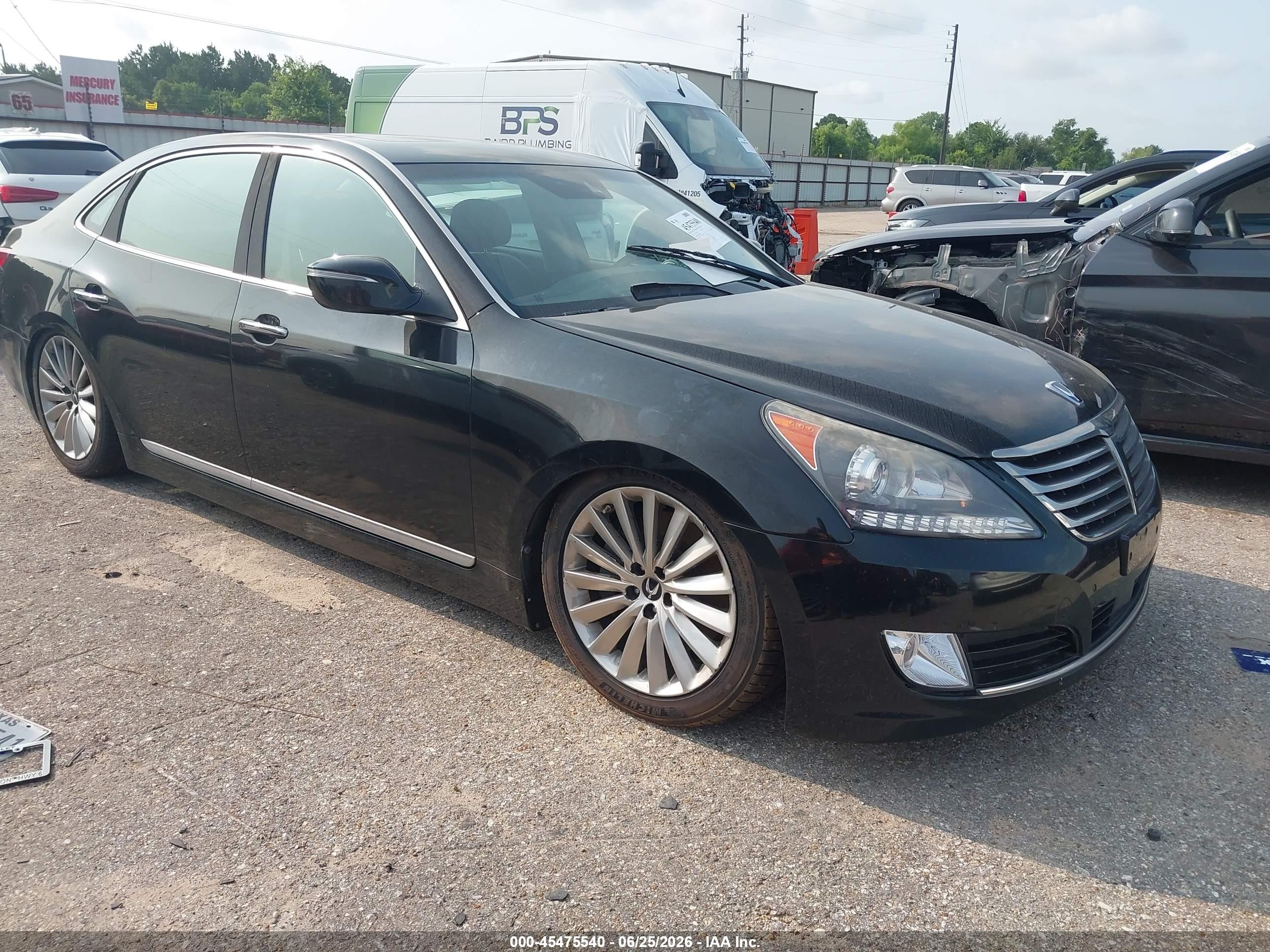 2016 Hyundai Equus Signature, VIN KMHGH4JHXGU102407 — Normal wear