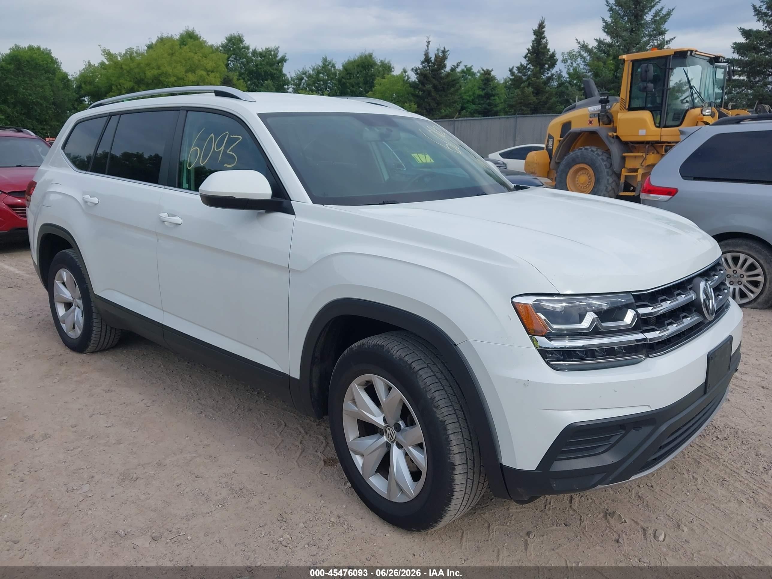 2018 Volkswagen Atlas S, VIN 1V2GR2CA8JC531367 — Not stated