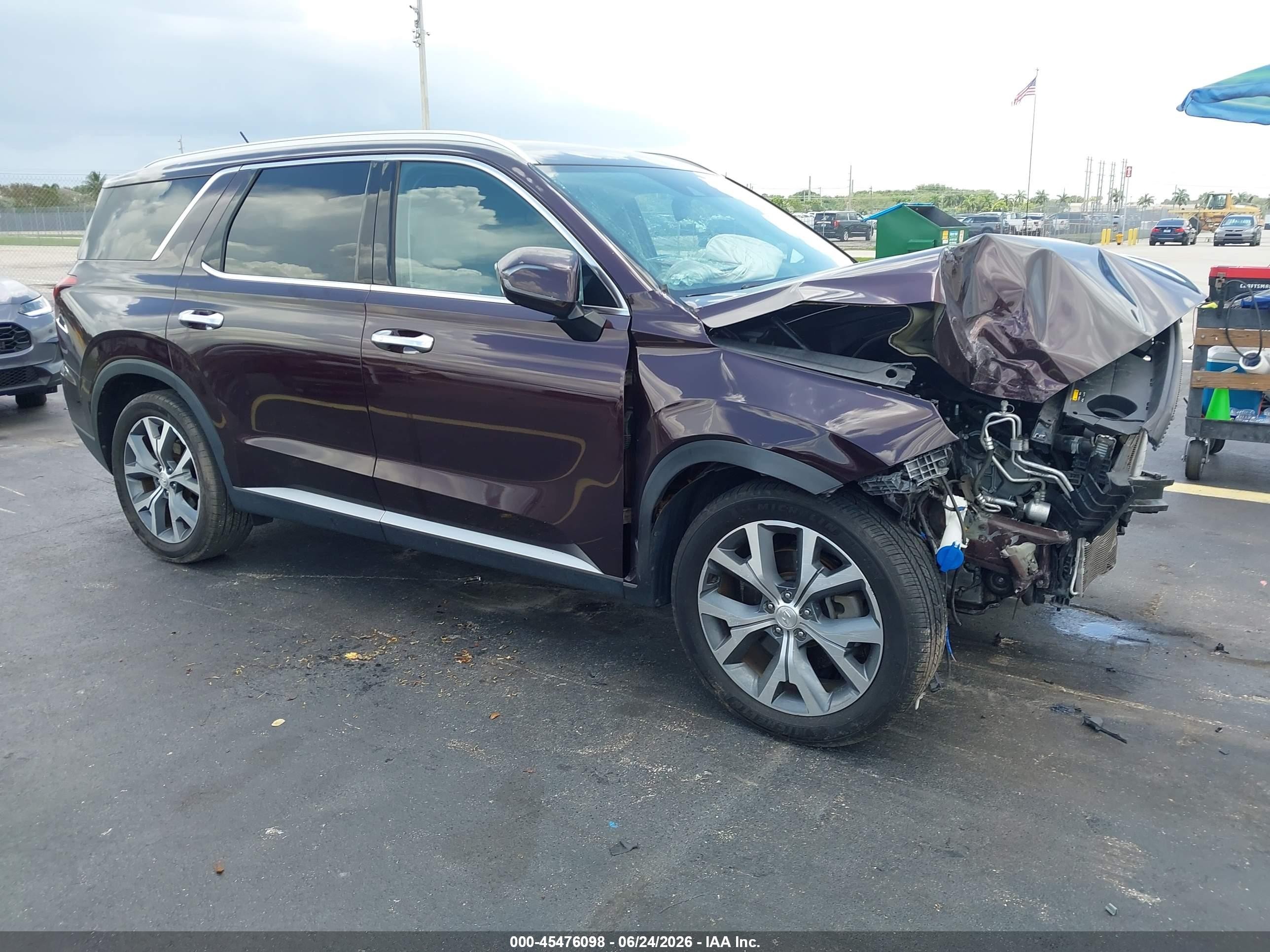2020 Hyundai Palisade SEL, VIN KM8R44HE9LU084072 — Front end