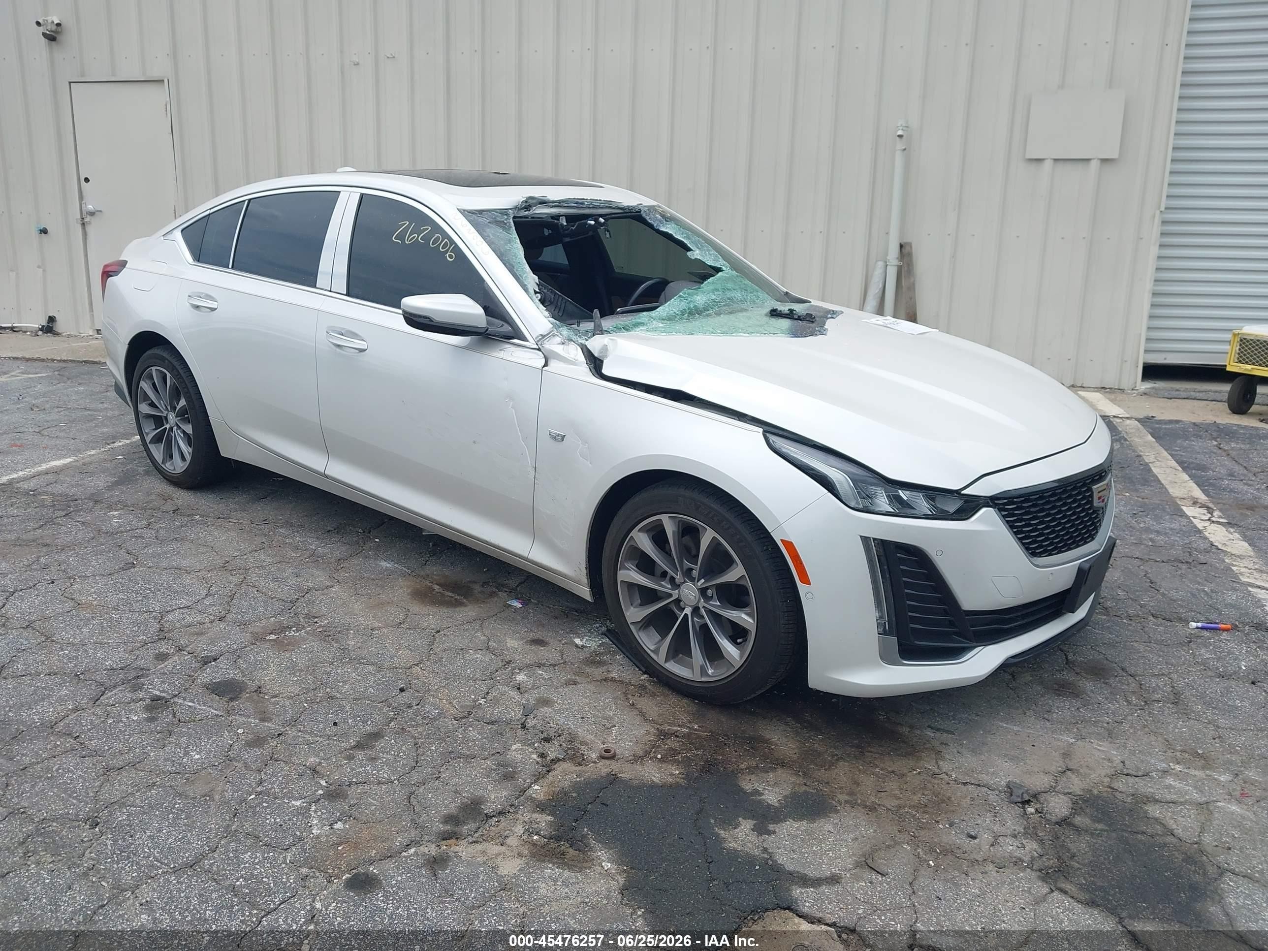 2020 Cadillac CT5 Premium Luxury, VIN 1G6DN5RK3L0139230 — Roof