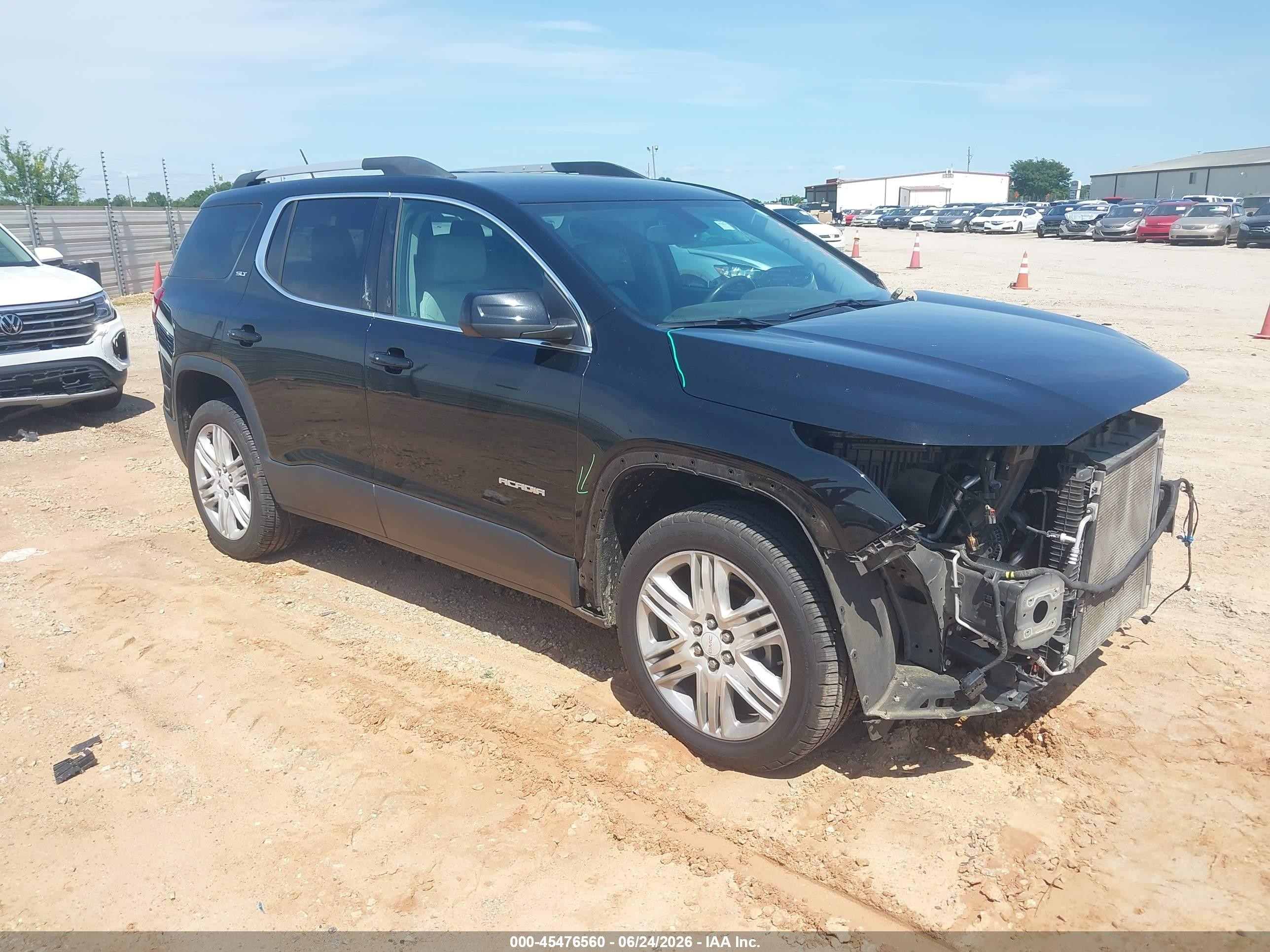 2018 GMC Acadia SLT, VIN 1GKKNMLS2JZ163488 — Перед