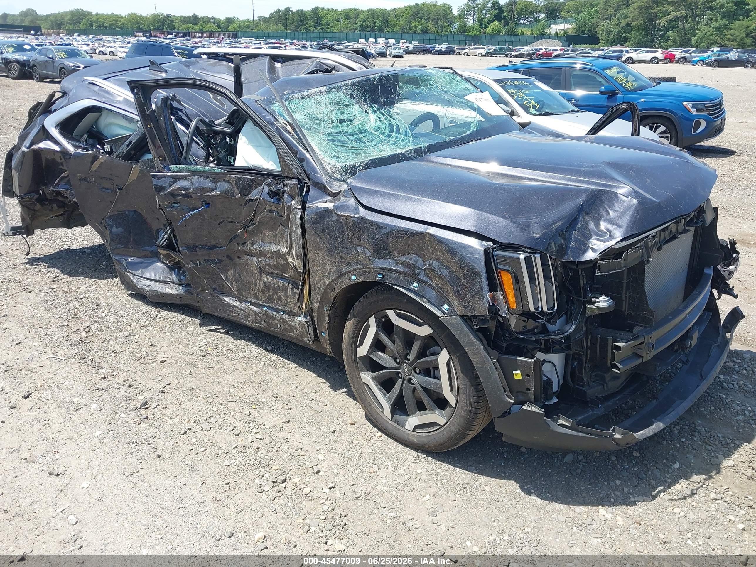 2025 Kia Telluride EX, VIN 5XYP3DGC1SG677973 — По всему кузову
