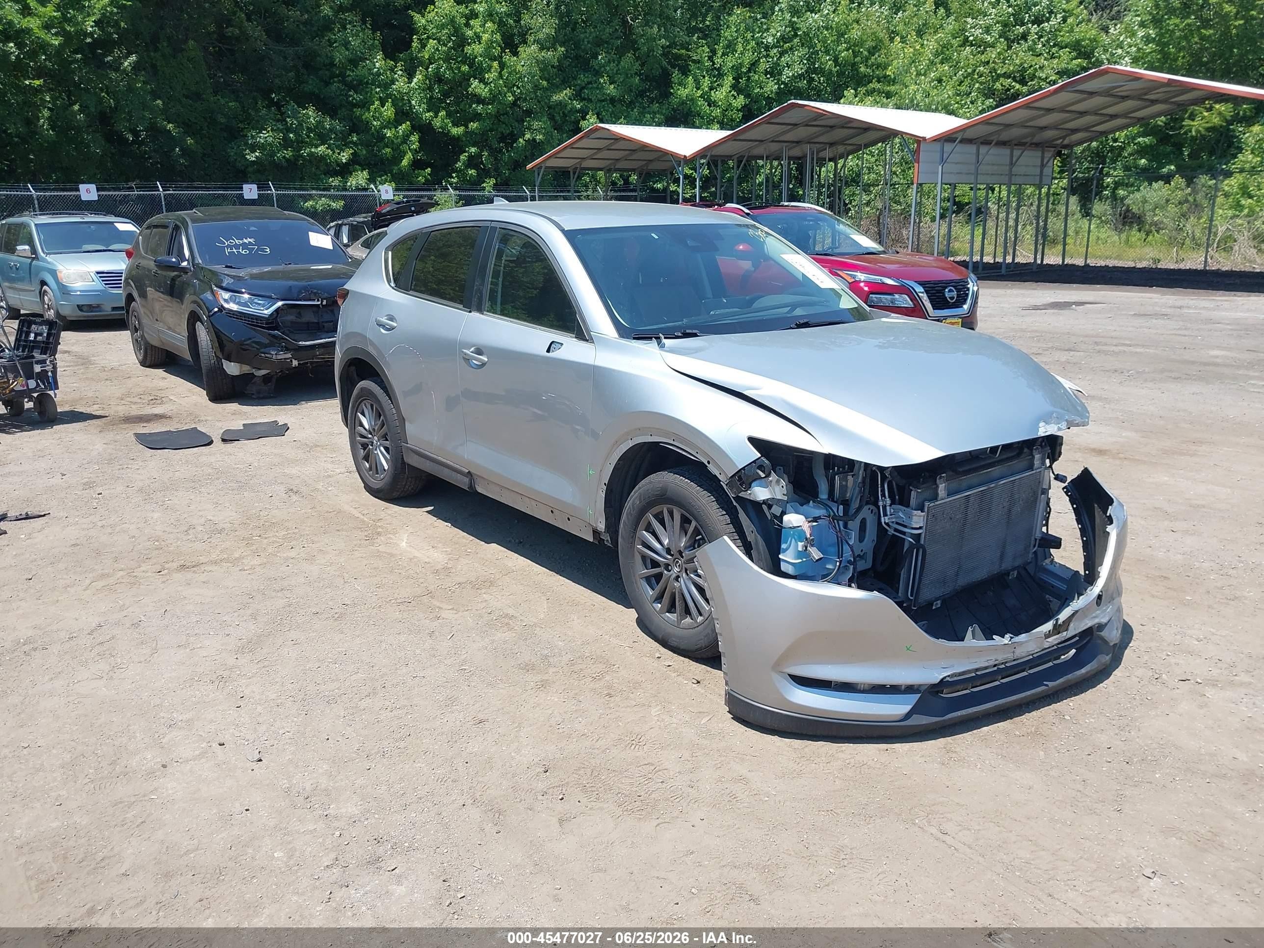 2021 Mazda CX-5 Carbon Edition, VIN JM3KFACM9M0342300 — Front end