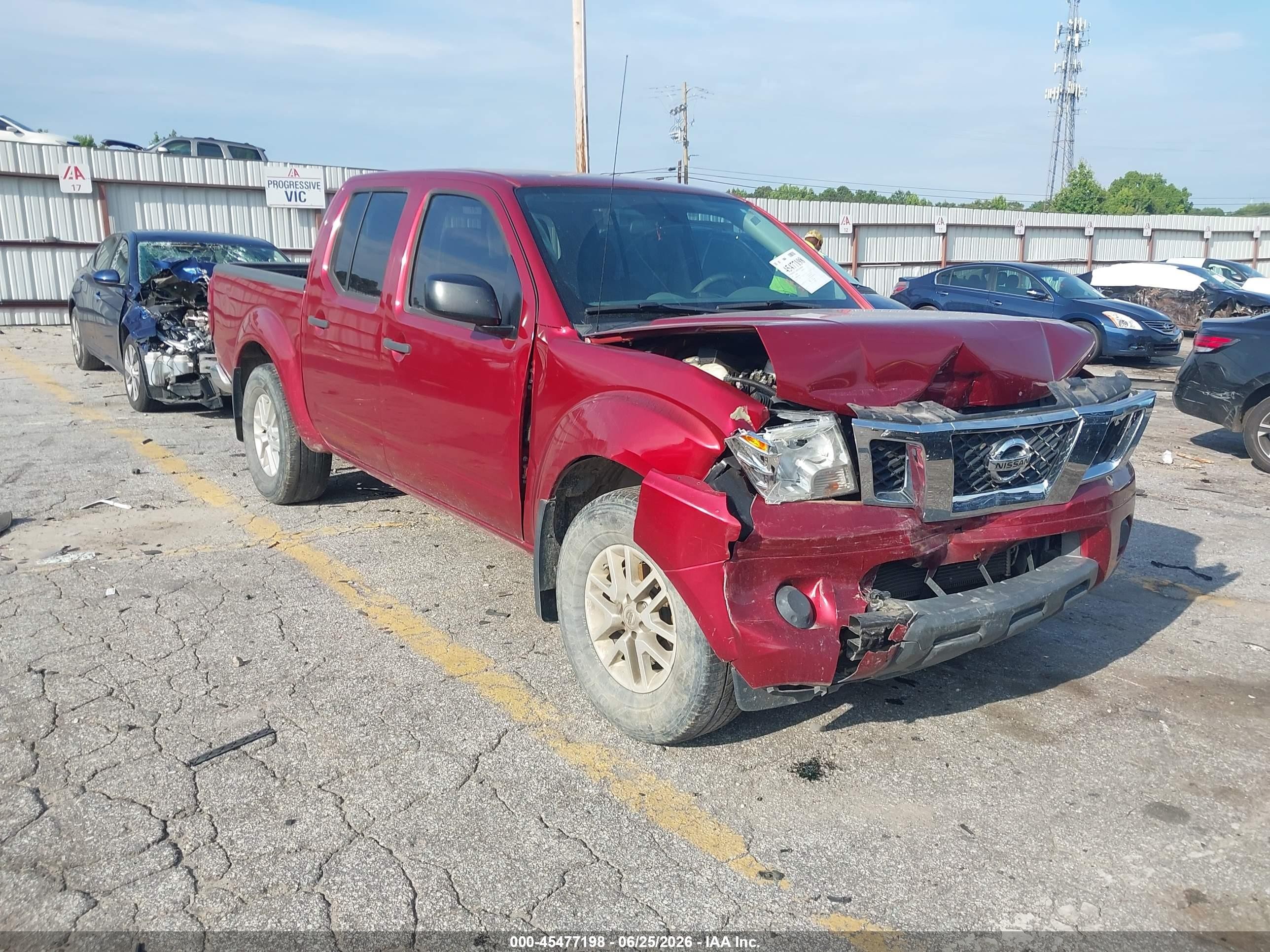 2019 Nissan Frontier SV, VIN 1N6DD0ER4KN876313 — Front end